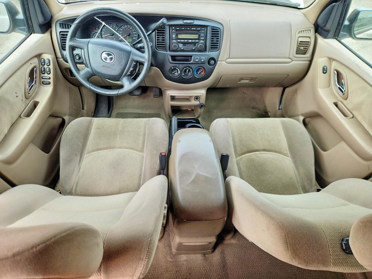 2002 Mazda Tribute Lx Gray vin: 4F2CU081X2KM55735