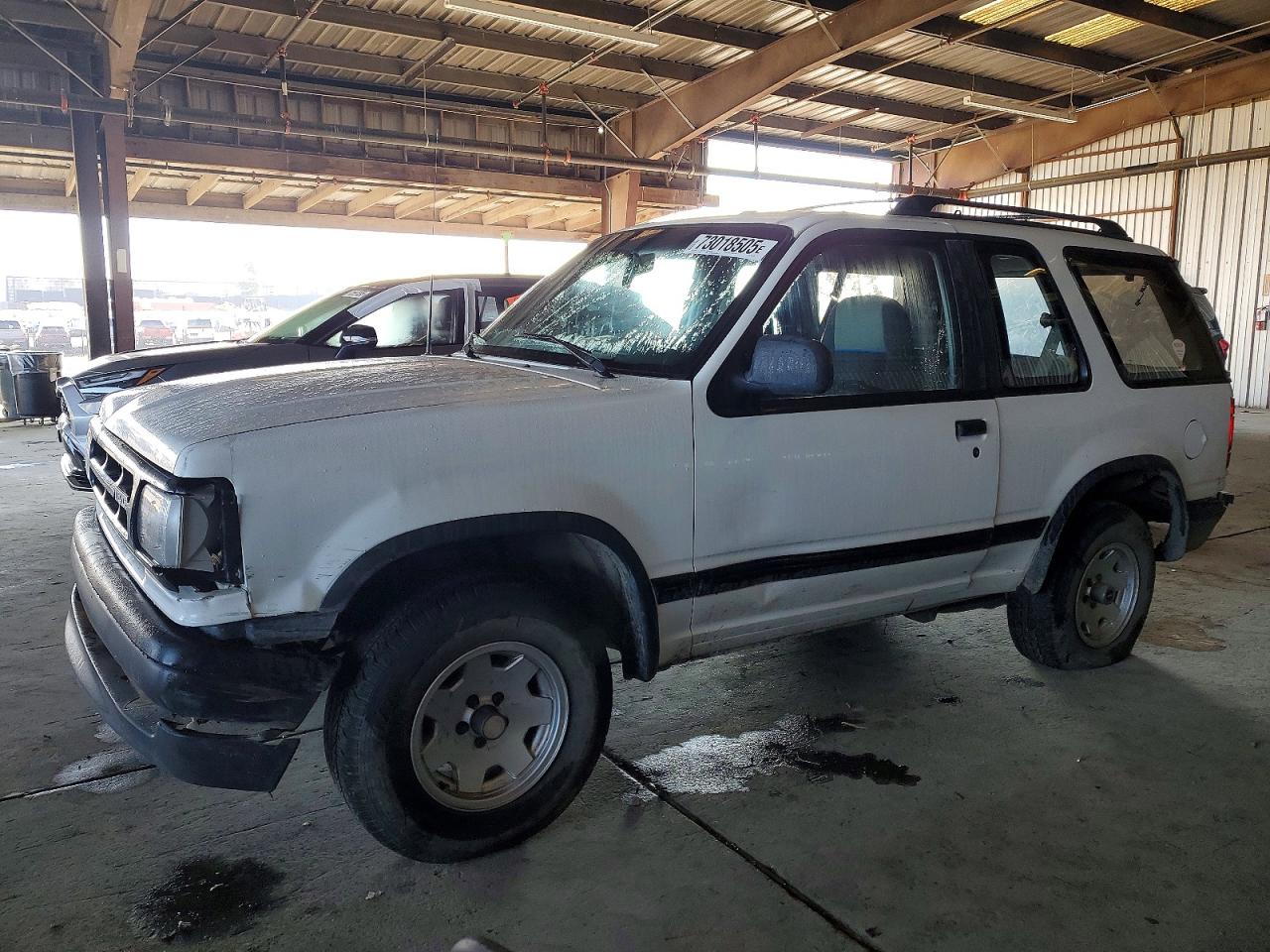 1991 Mazda Navajo Lx White vin: 4F2CU44X9MUM07474