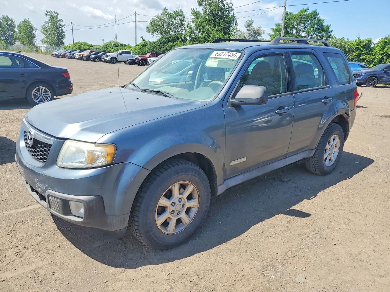 2010 Mazda Tribute I Blue vin: 4F2CY0C71AKM03859
