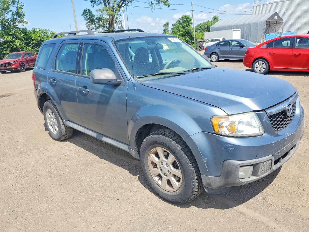 2010 Mazda Tribute I Blue vin: 4F2CY0C71AKM03859
