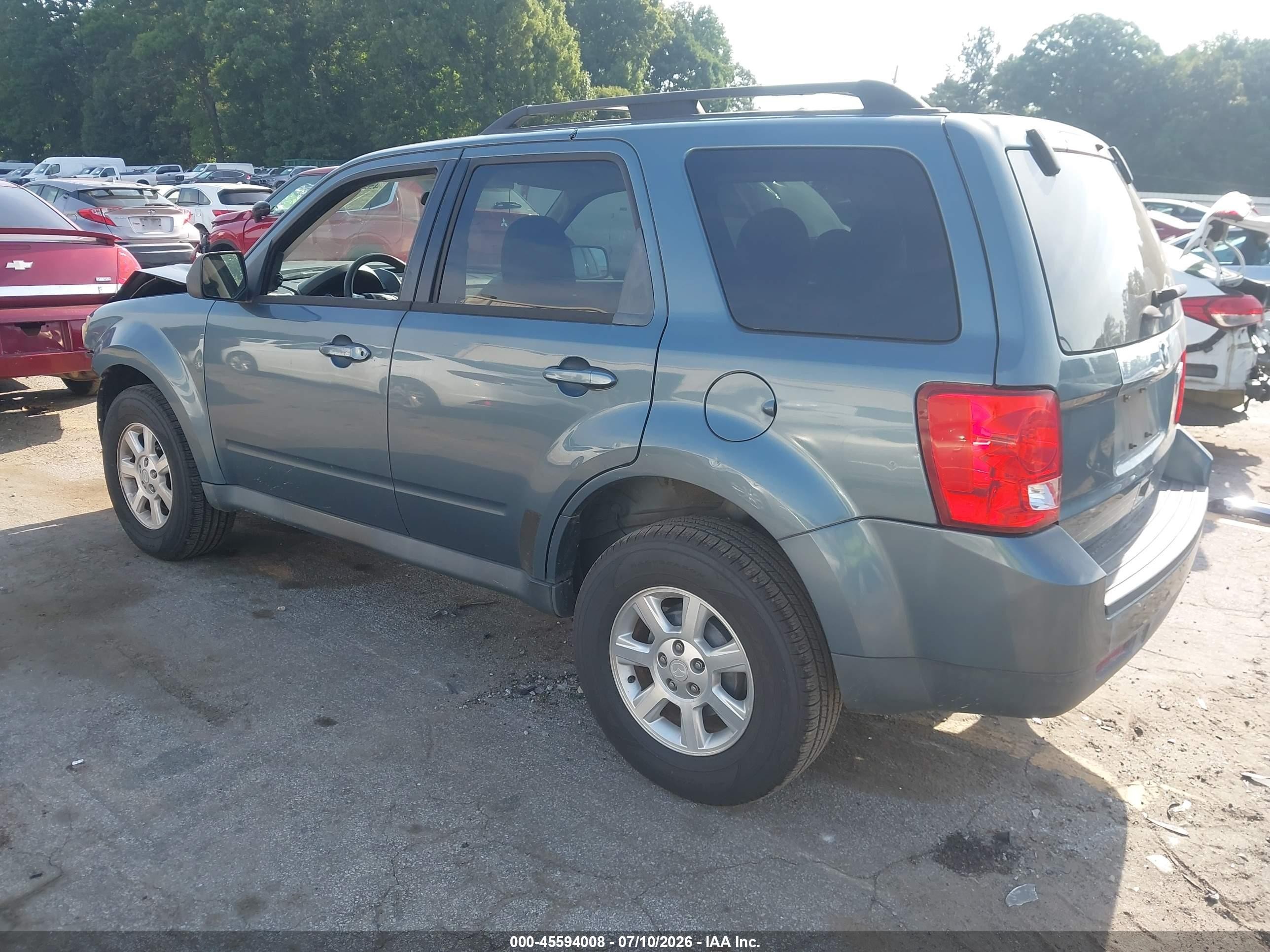 2011 Mazda Tribute I Touring Blue vin: 4F2CY0C72BKM02026