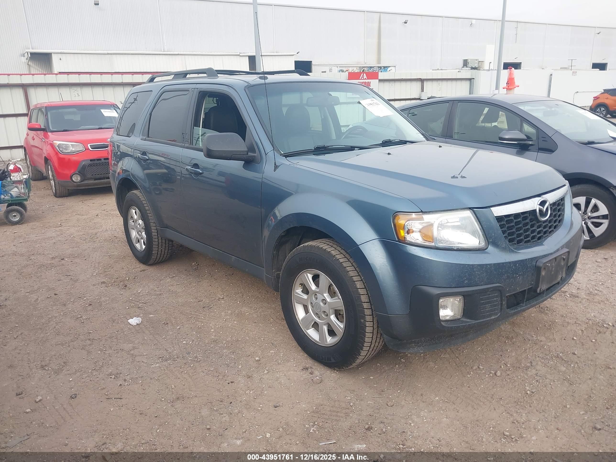 2011 Mazda Tribute I Grand Touring Blue vin: 4F2CY0C72BKM02639