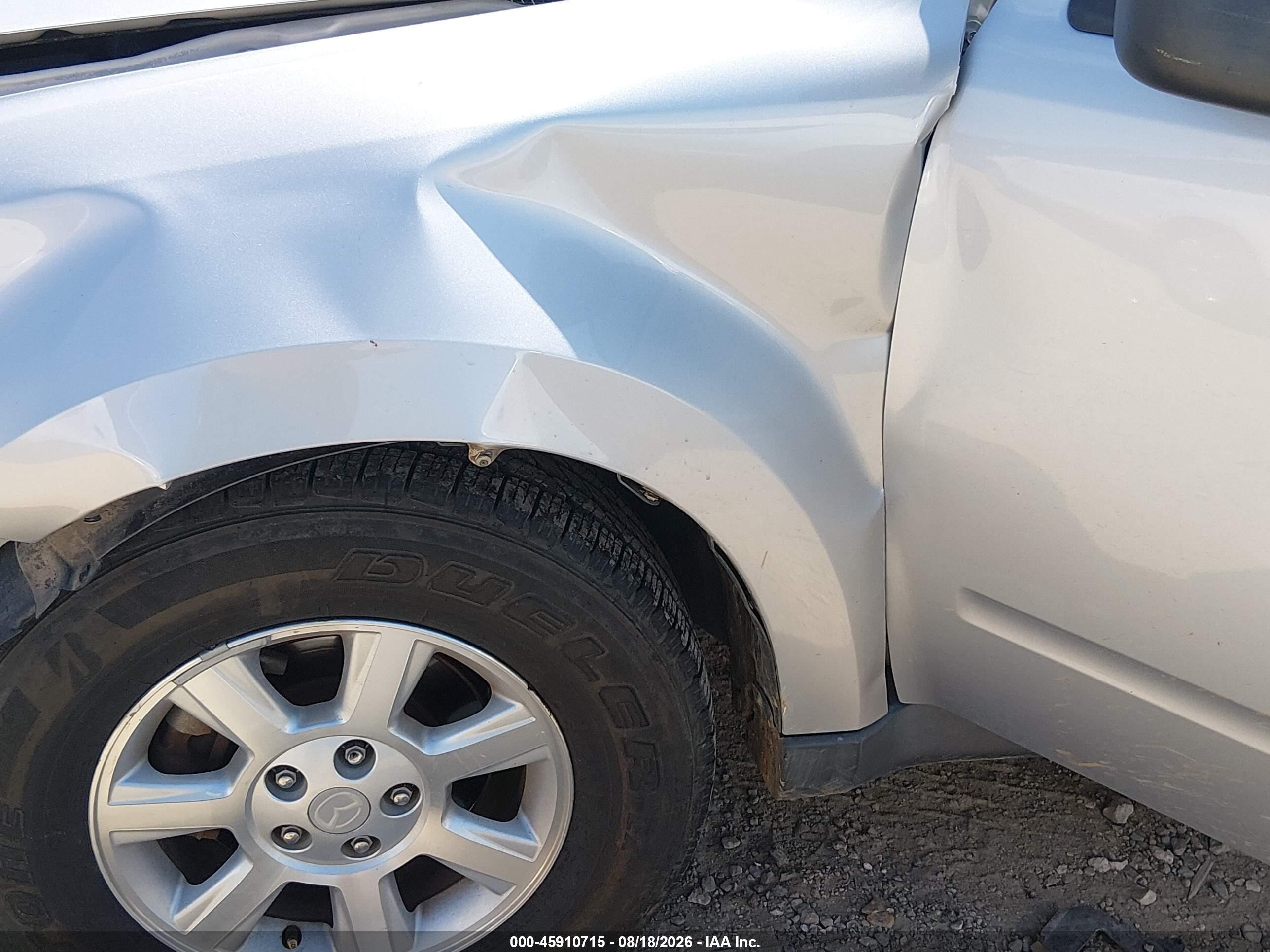 2010 Mazda Tribute I Sport Silver vin: 4F2CY0C73AKM02776