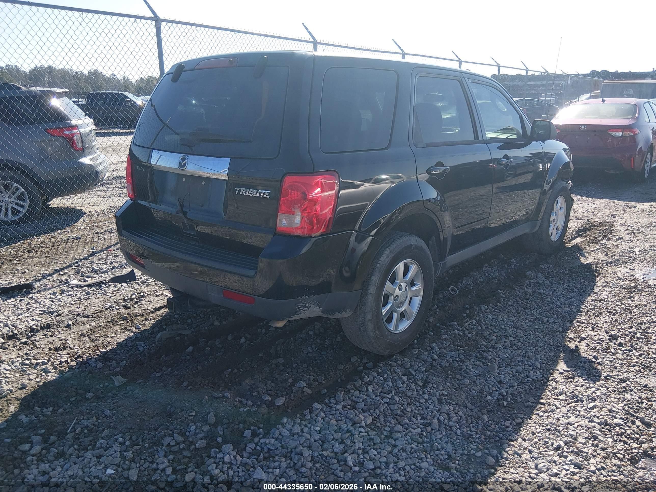 2011 Mazda Tribute I Sport Black vin: 4F2CY0C73BKM06473