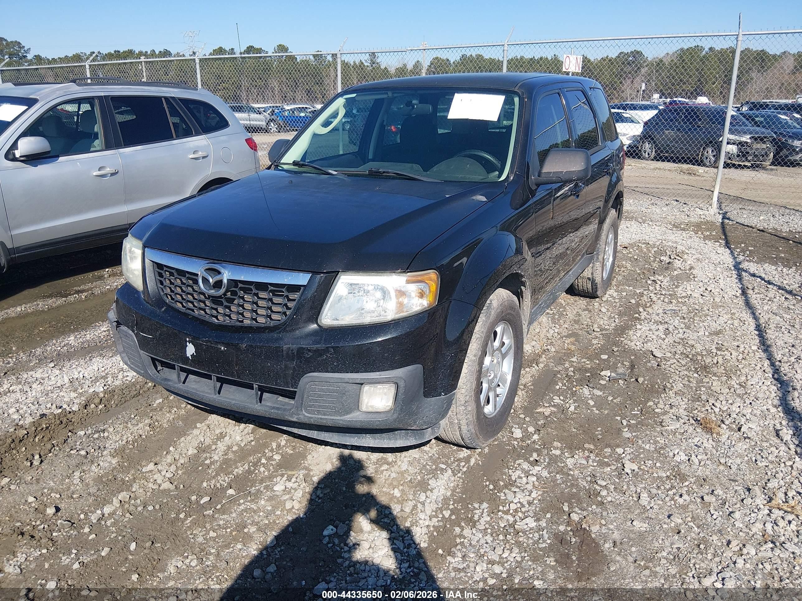 2011 Mazda Tribute I Sport Black vin: 4F2CY0C73BKM06473