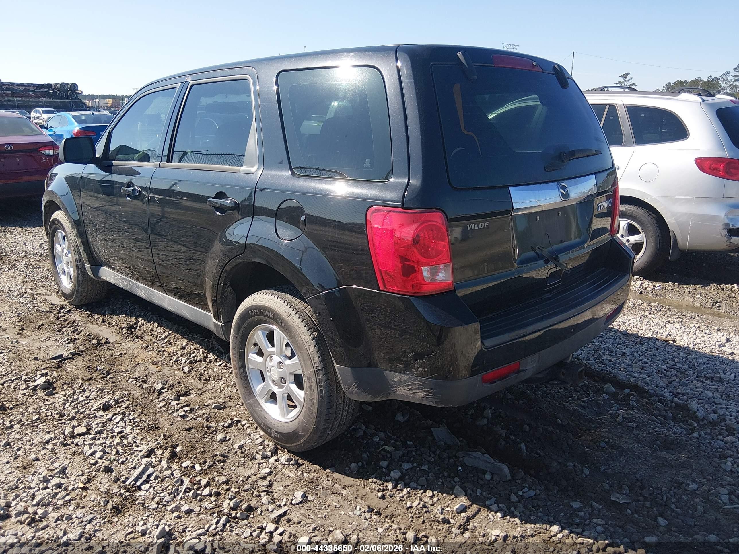 2011 Mazda Tribute I Sport Black vin: 4F2CY0C73BKM06473