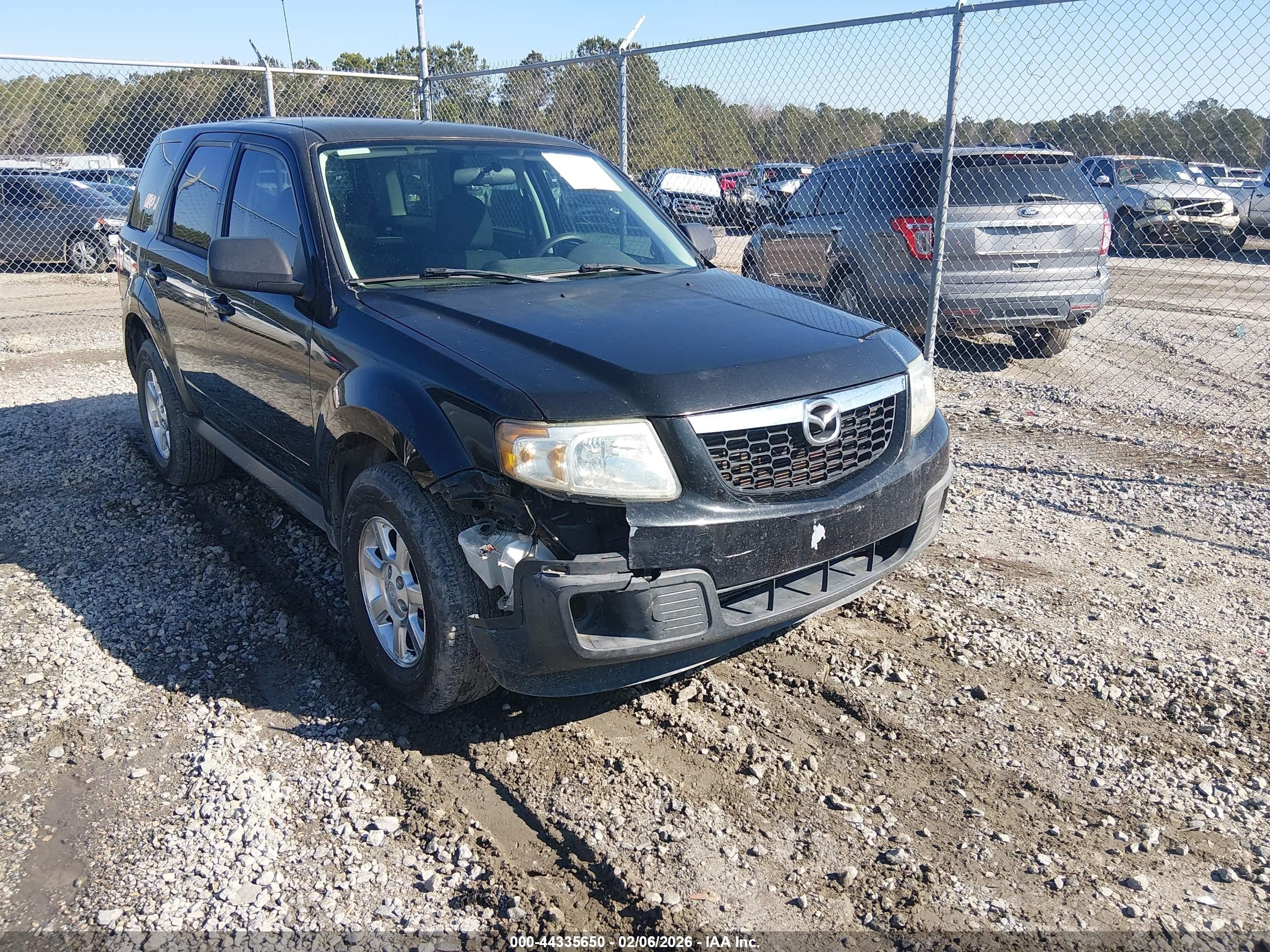 2011 Mazda Tribute I Sport Black vin: 4F2CY0C73BKM06473