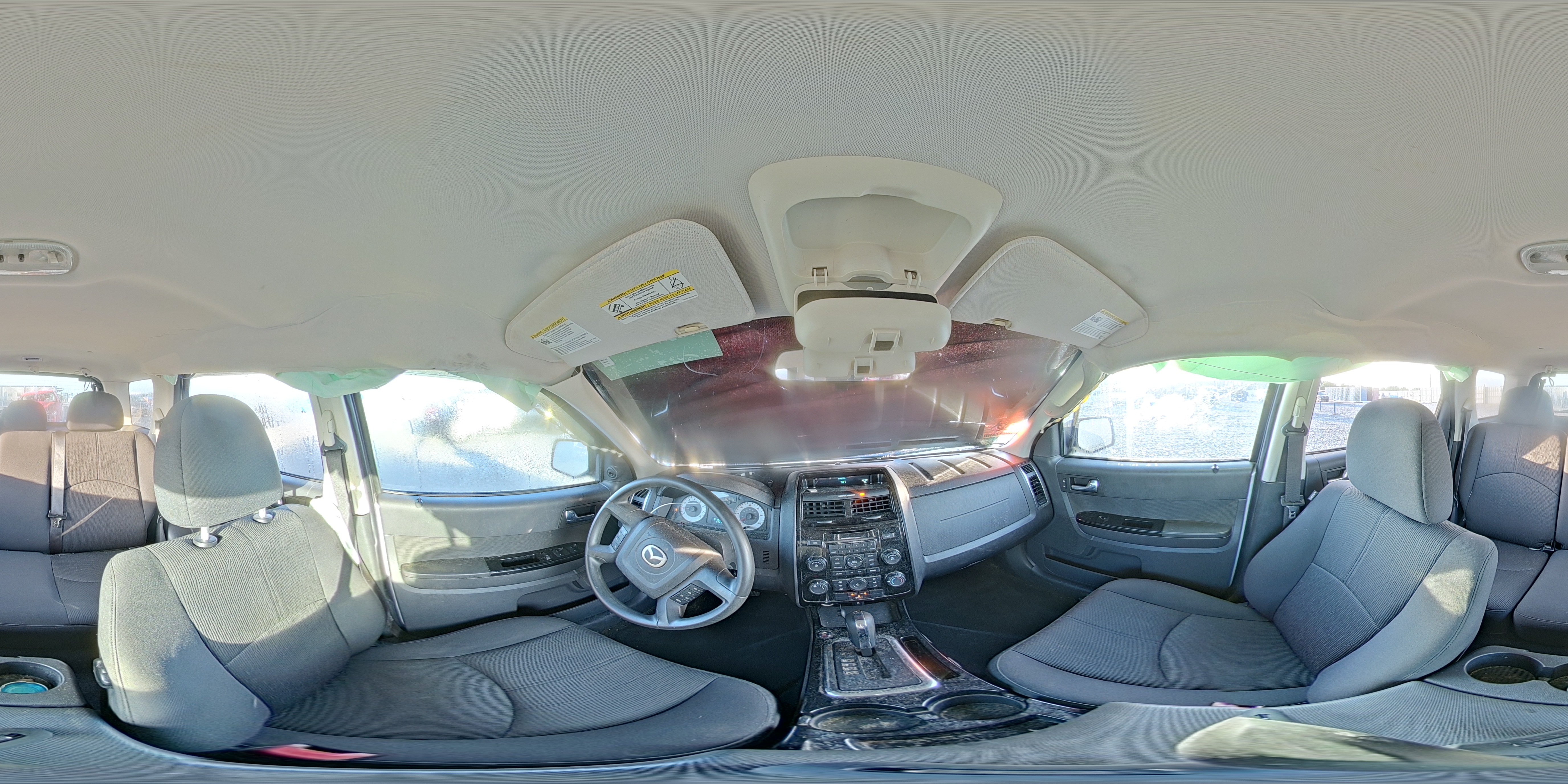 2010 Mazda Tribute I Silver vin: 4F2CY0C74AKM08523