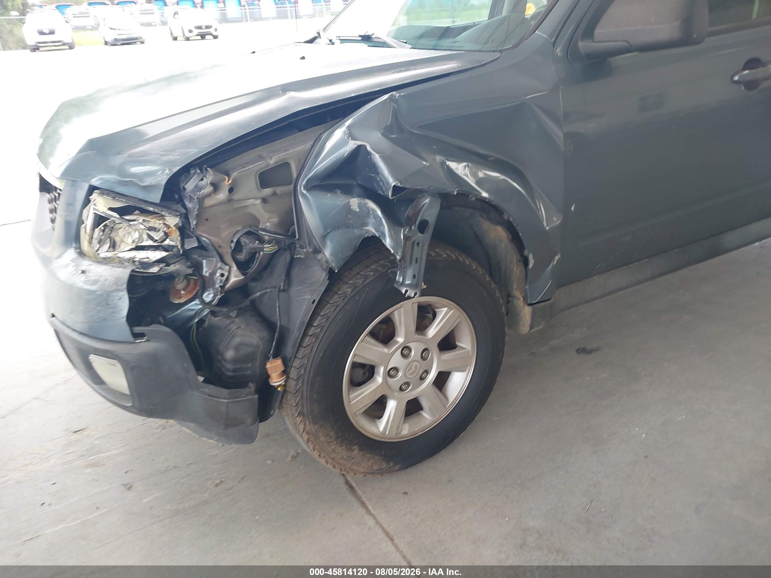 2011 Mazda Tribute I Sport Синий vin: 4F2CY0C74BKM00651