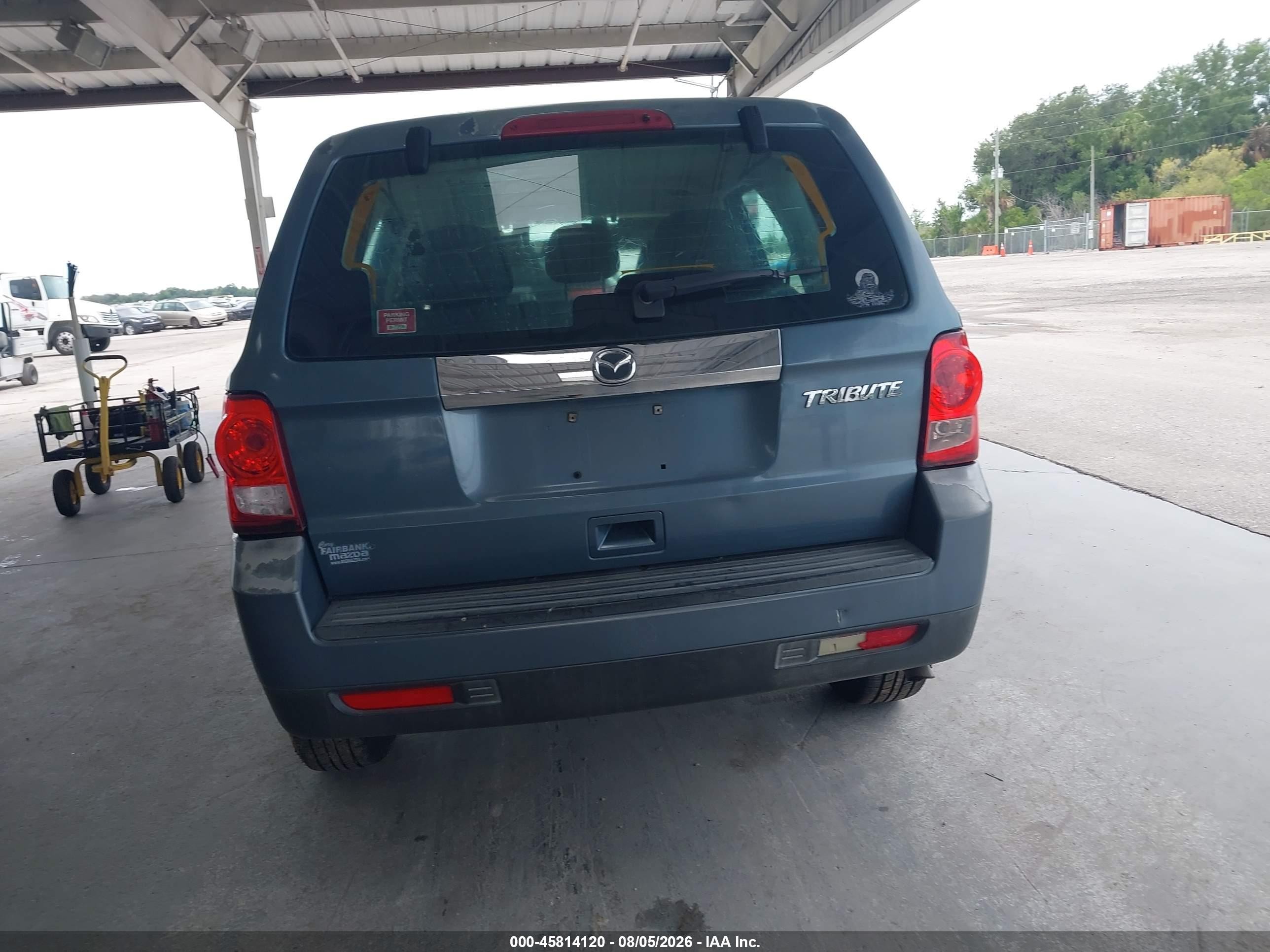 2011 Mazda Tribute I Sport Синий vin: 4F2CY0C74BKM00651