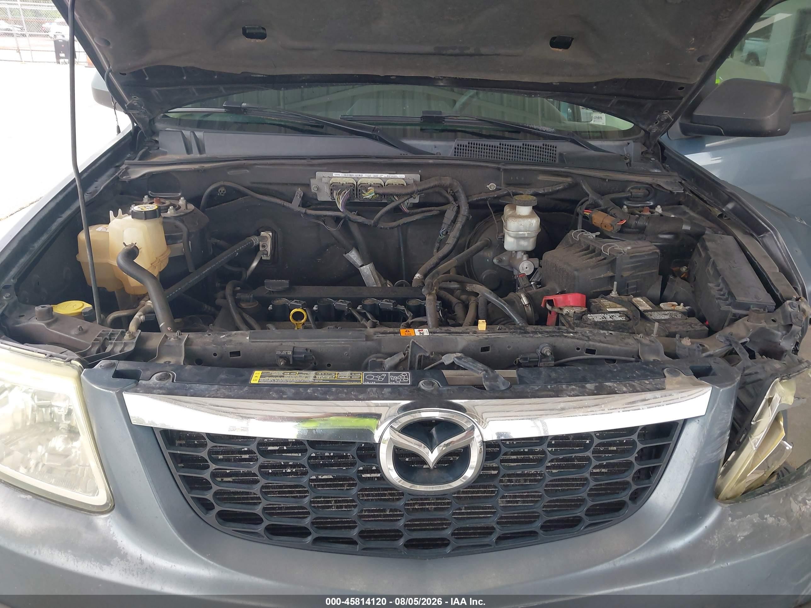 2011 Mazda Tribute I Sport Синий vin: 4F2CY0C74BKM00651