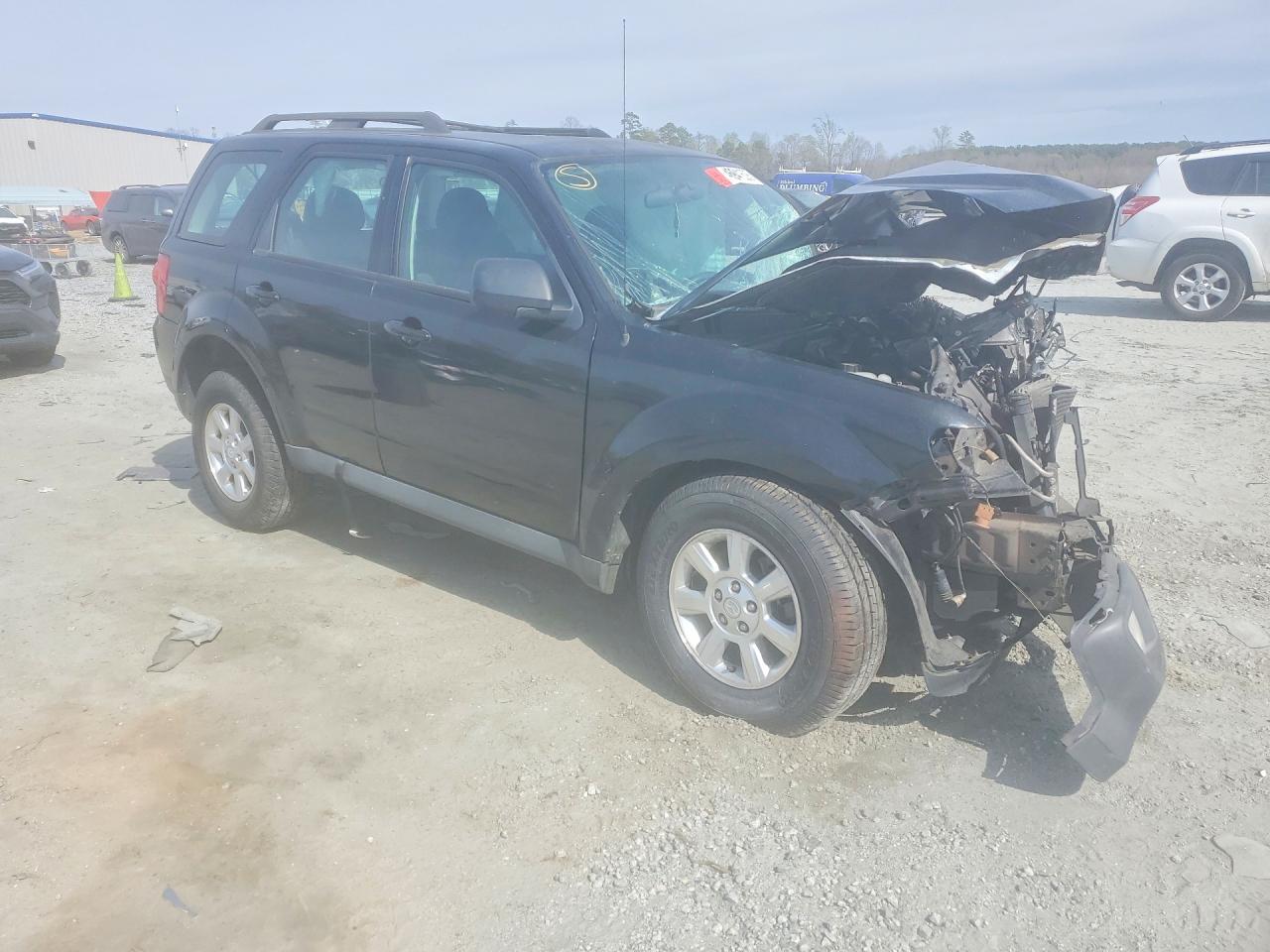2011 Mazda Tribute I Black vin: 4F2CY0C74BKM02545