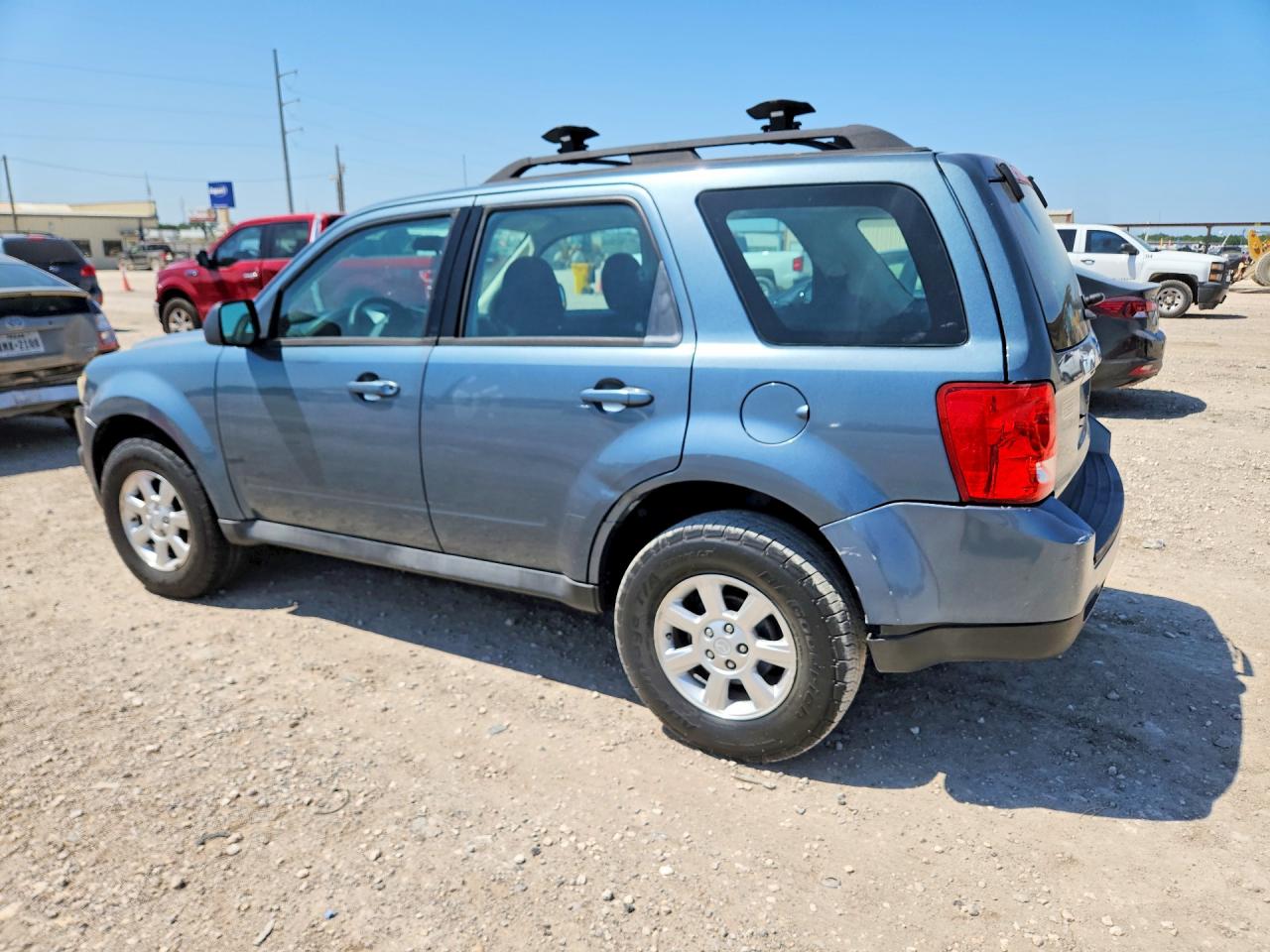 2011 Mazda Tribute I Бирюзовый vin: 4F2CY0C74BKM07017