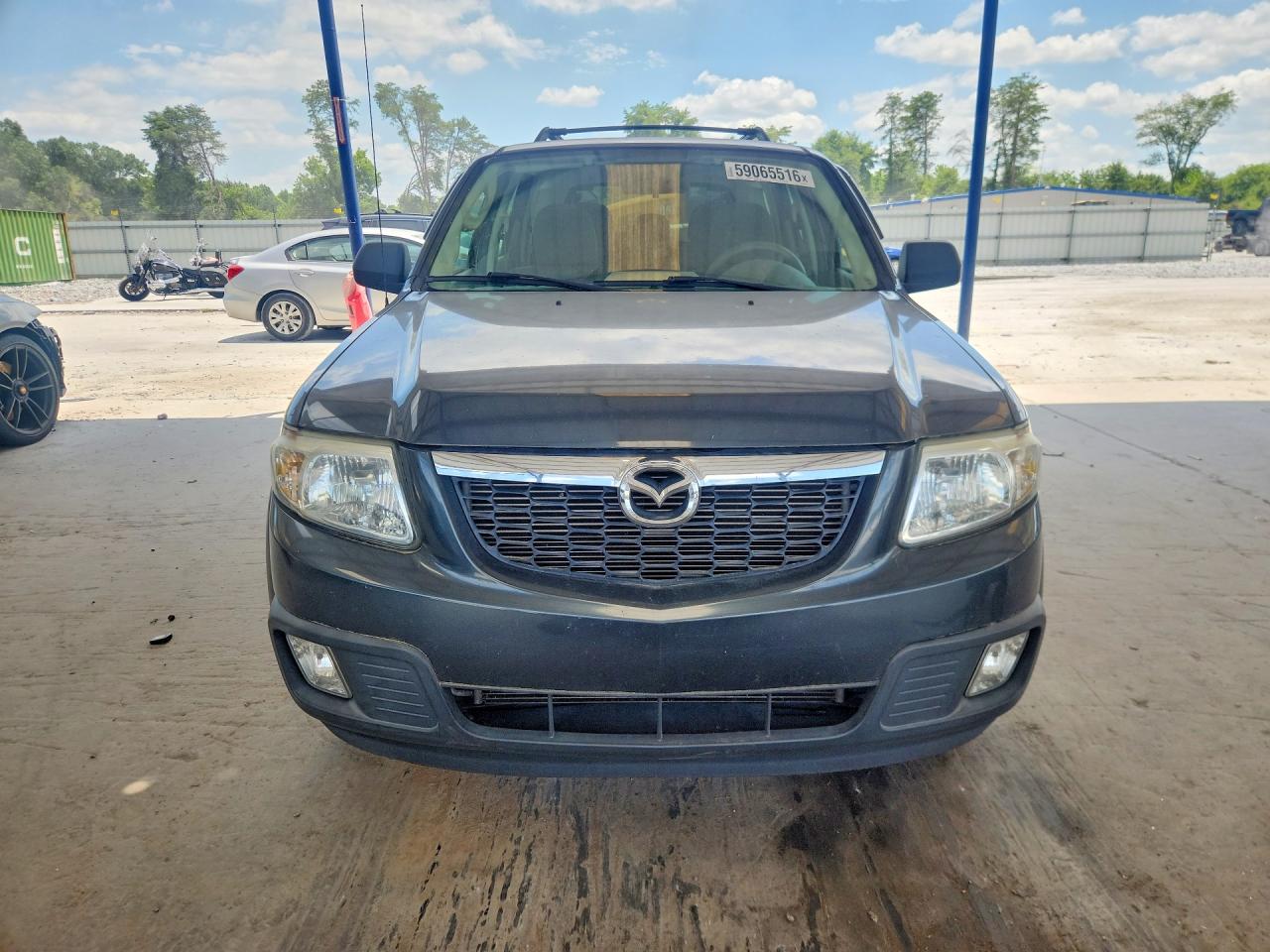 2010 Mazda Tribute I Gray vin: 4F2CY0C75AKM03508