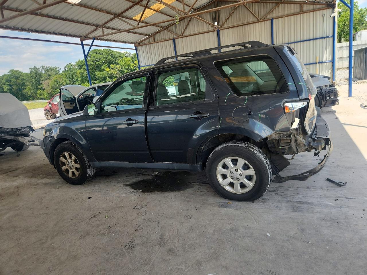 2010 Mazda Tribute I Gray vin: 4F2CY0C75AKM03508