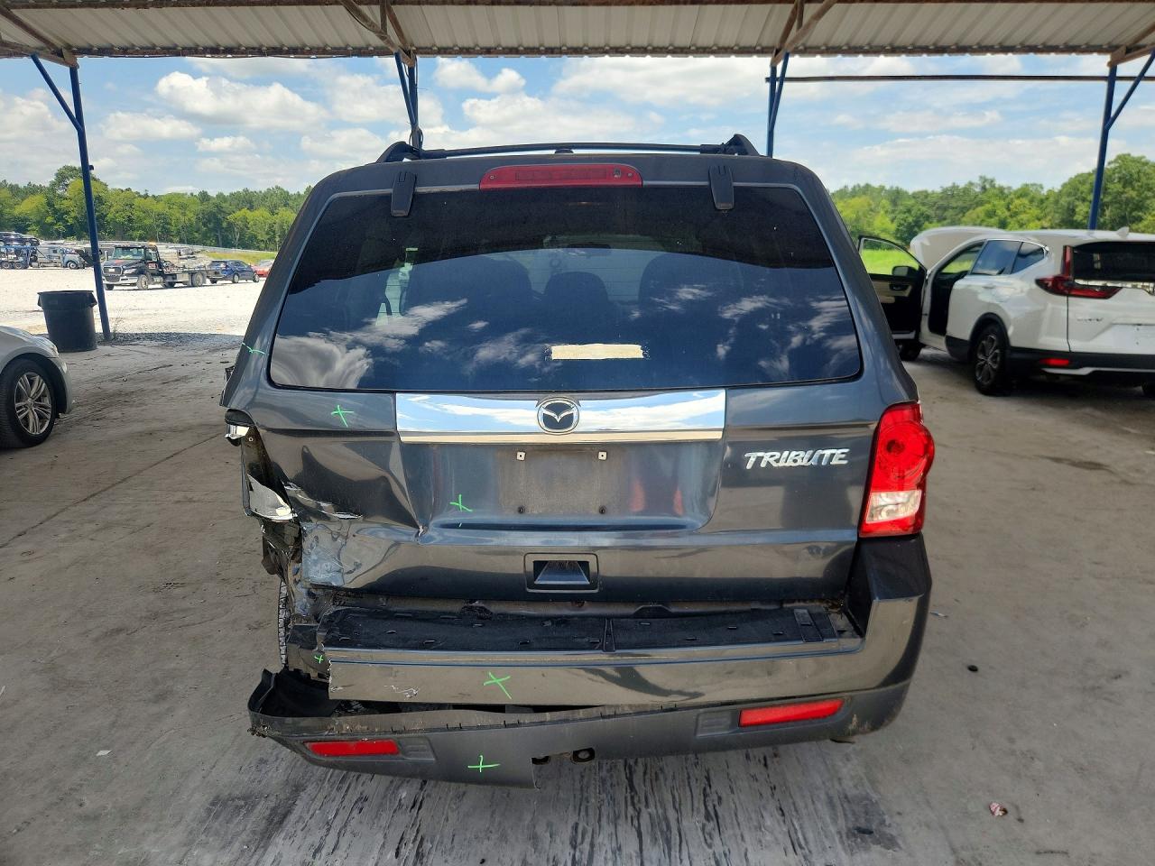 2010 Mazda Tribute I Gray vin: 4F2CY0C75AKM03508