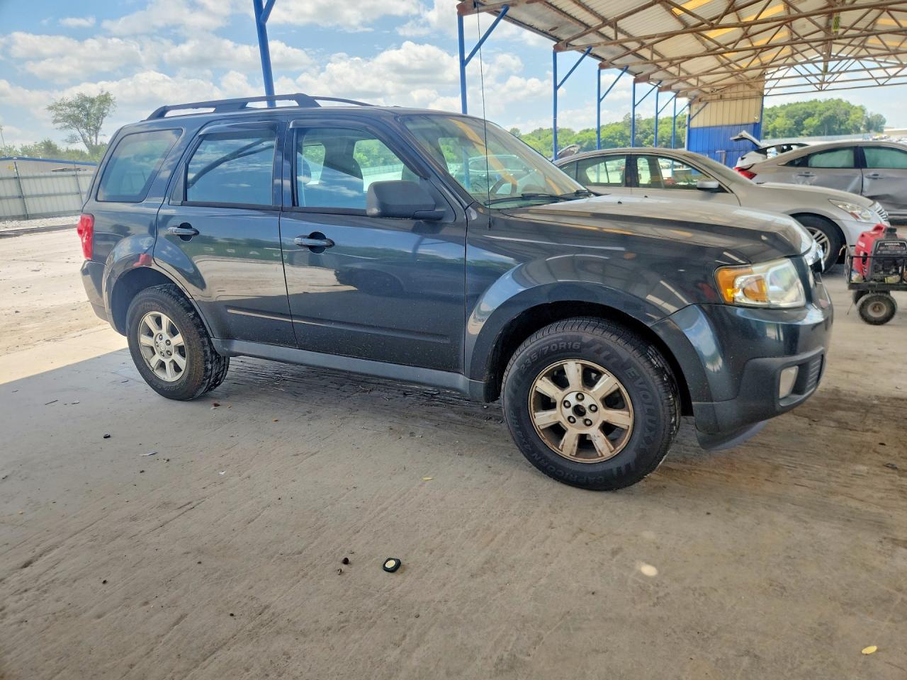 2010 Mazda Tribute I Gray vin: 4F2CY0C75AKM03508
