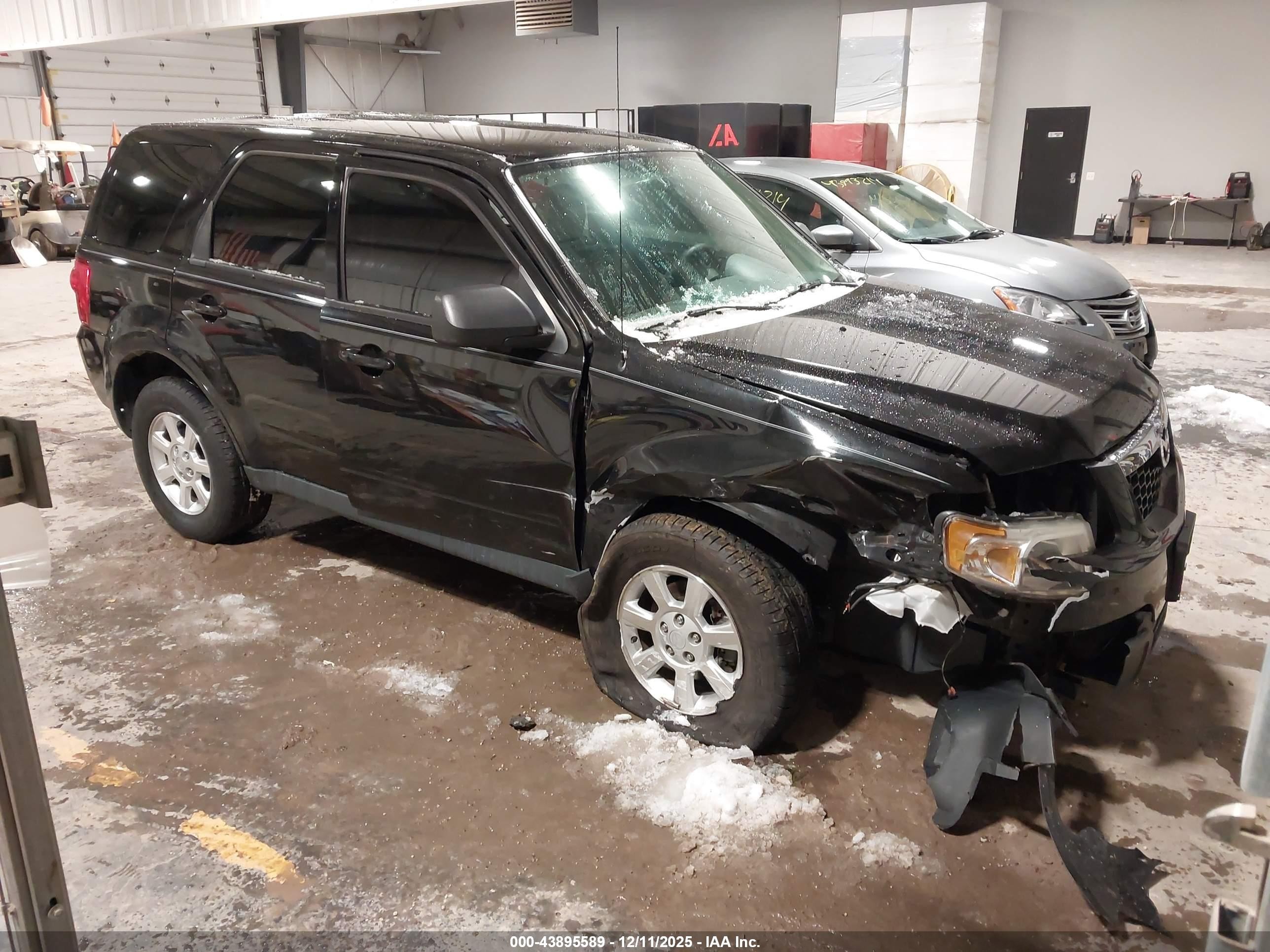2011 Mazda Tribute I Sport Black vin: 4F2CY0C75BKM06748