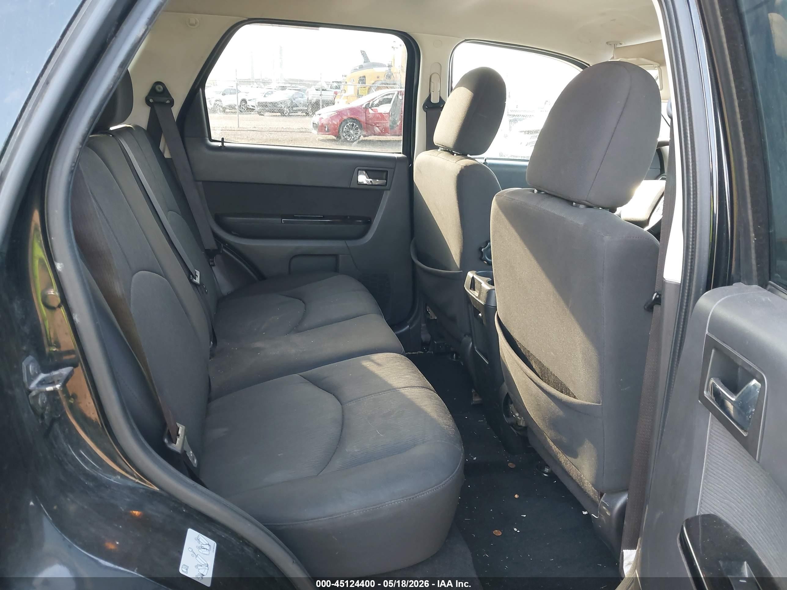 2010 Mazda Tribute I Touring Black vin: 4F2CY0C76AKM08149