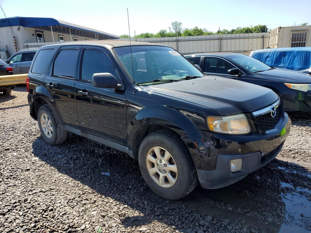 2010 Mazda Tribute I Черный vin: 4F2CY0C76AKM09284