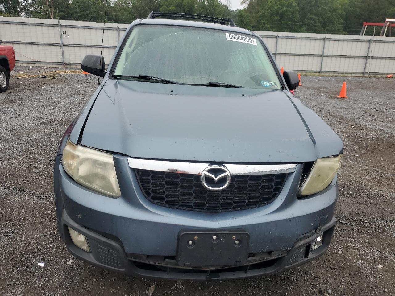 2011 Mazda Tribute I Синий vin: 4F2CY0C76BKM02885