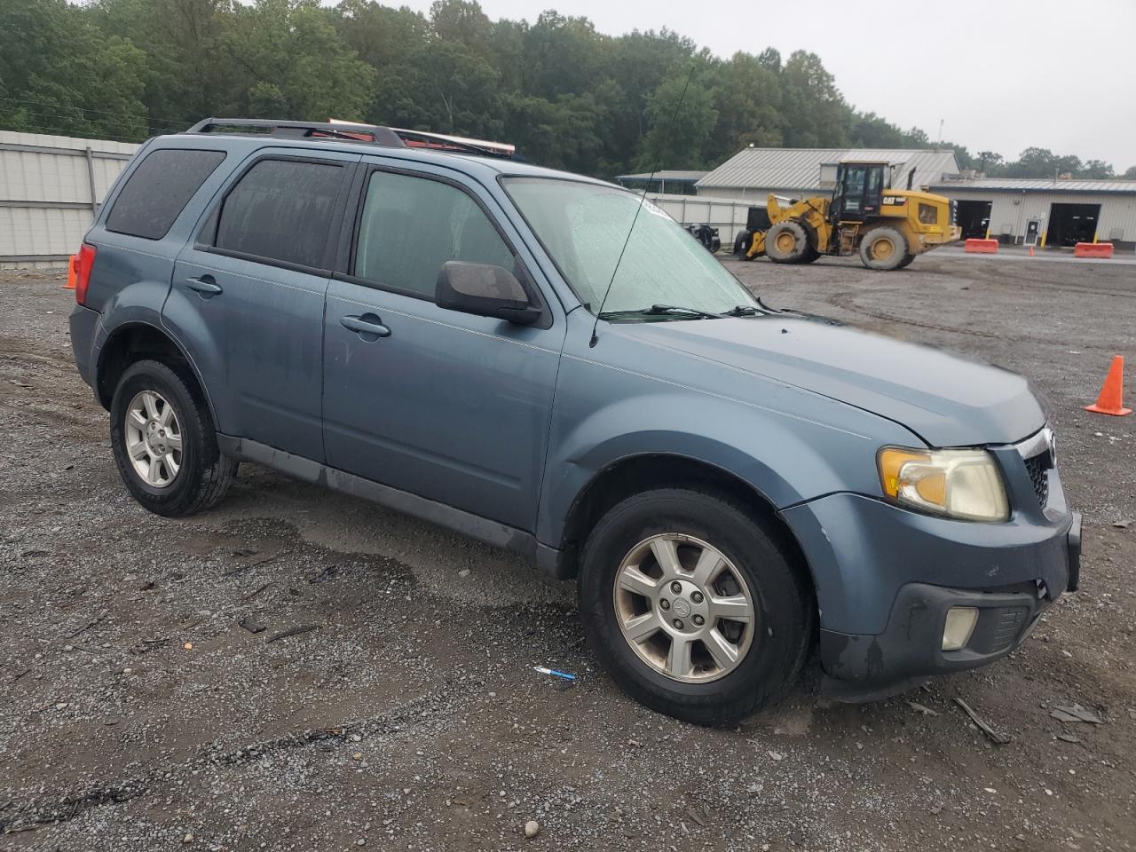 2011 Mazda Tribute I Синий vin: 4F2CY0C76BKM02885