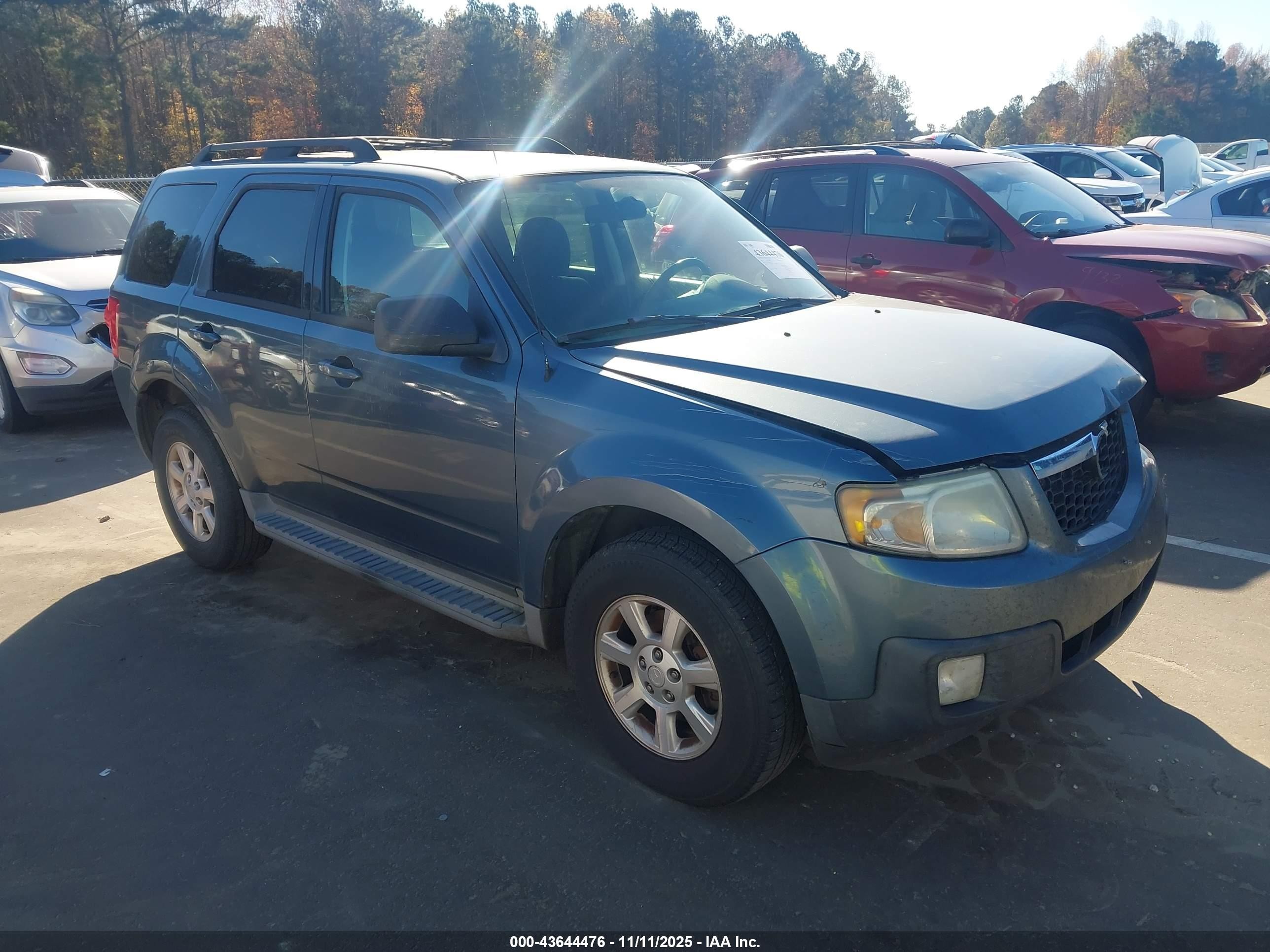 2011 Mazda Tribute I Sport Синий vin: 4F2CY0C76BKM02904