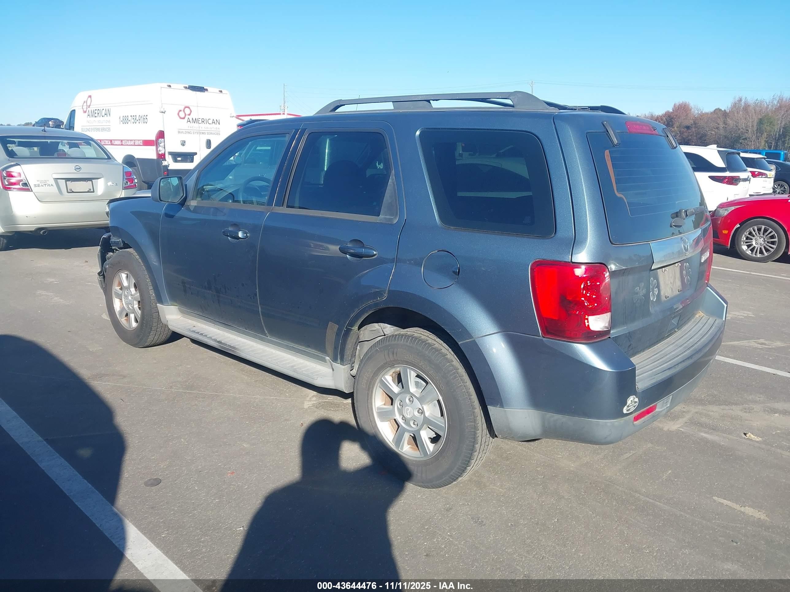 2011 Mazda Tribute I Sport Blue vin: 4F2CY0C76BKM02904