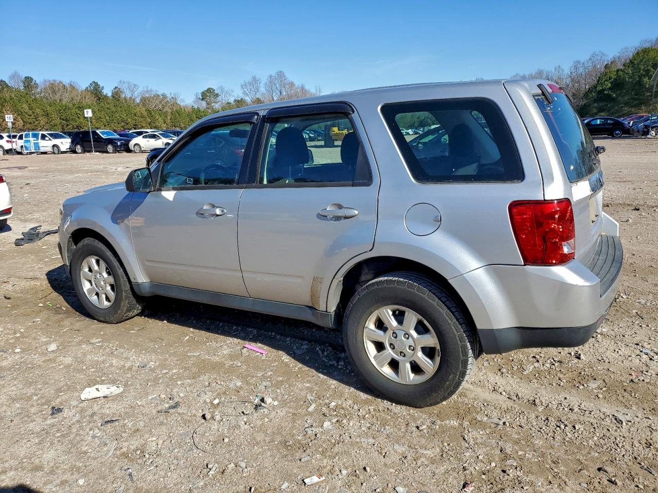 2011 Mazda Tribute I Silver vin: 4F2CY0C77BKM05360