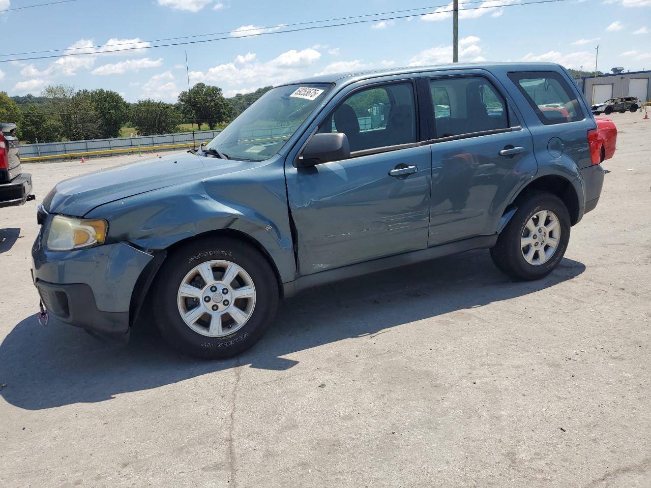 2011 Mazda Tribute I Blue vin: 4F2CY0C77BKM06461