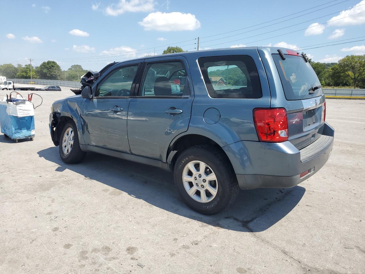 2011 Mazda Tribute I Blue vin: 4F2CY0C77BKM06461