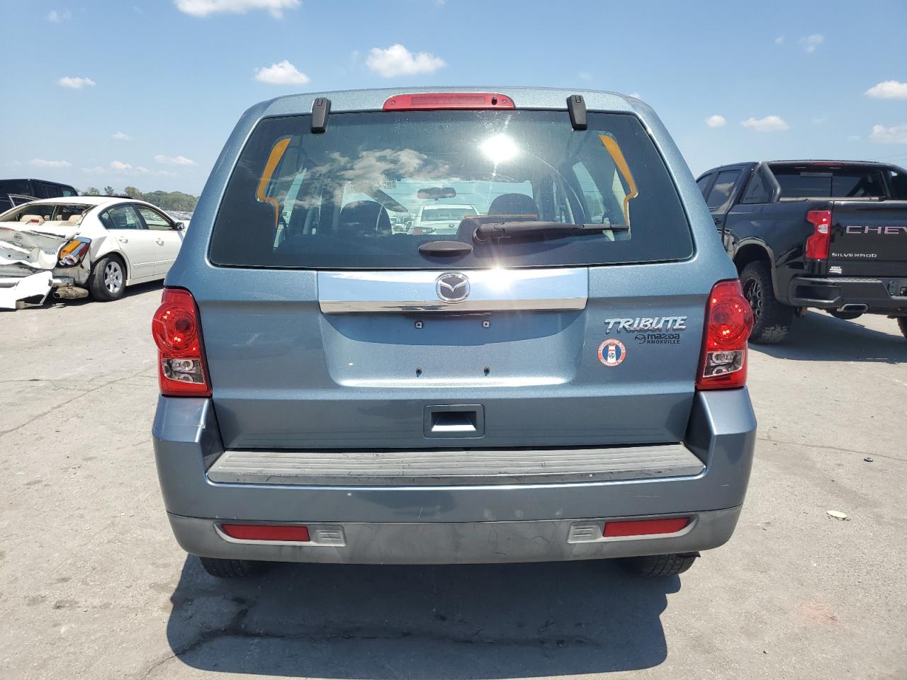 2011 Mazda Tribute I Blue vin: 4F2CY0C77BKM06461