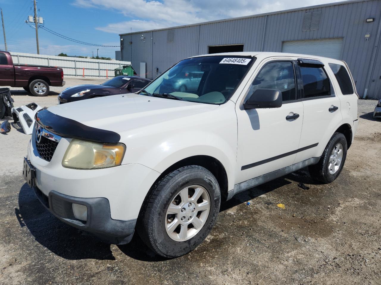 2011 Mazda Tribute I Белый vin: 4F2CY0C78BKM07277