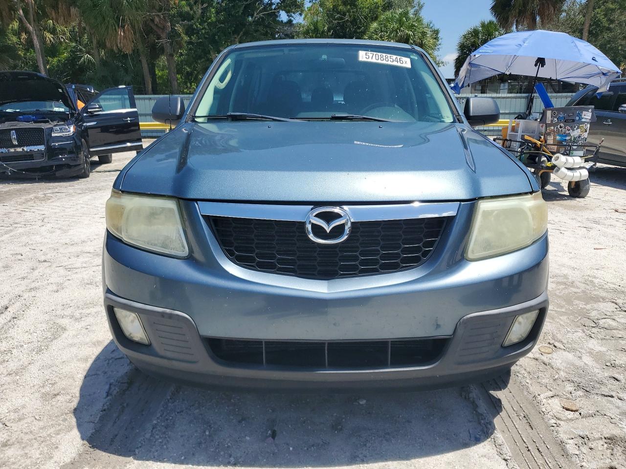2011 Mazda Tribute I Blue vin: 4F2CY0C78BKM07294