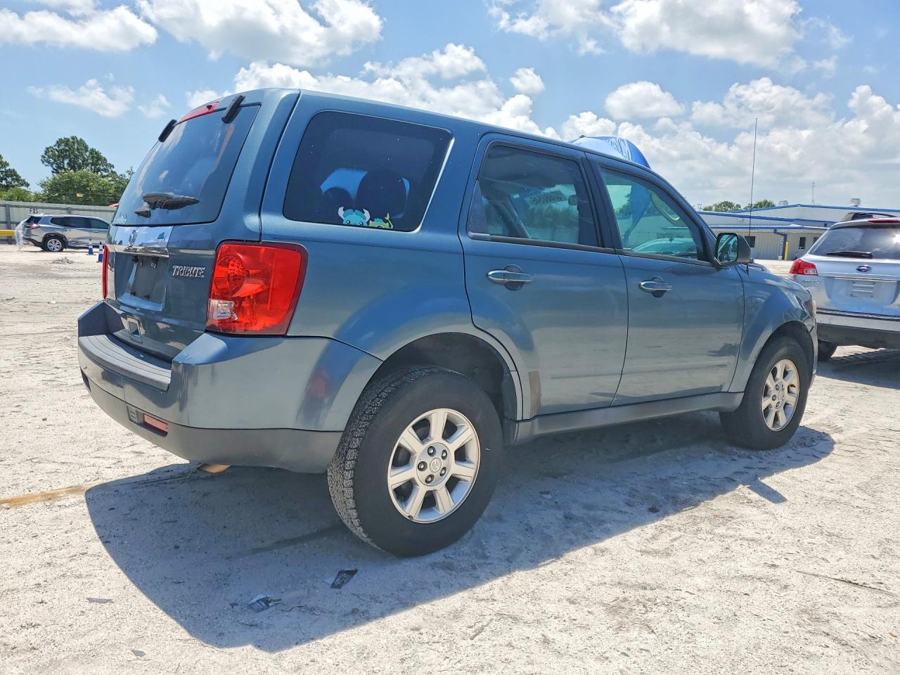 2011 Mazda Tribute I Blue vin: 4F2CY0C78BKM07294