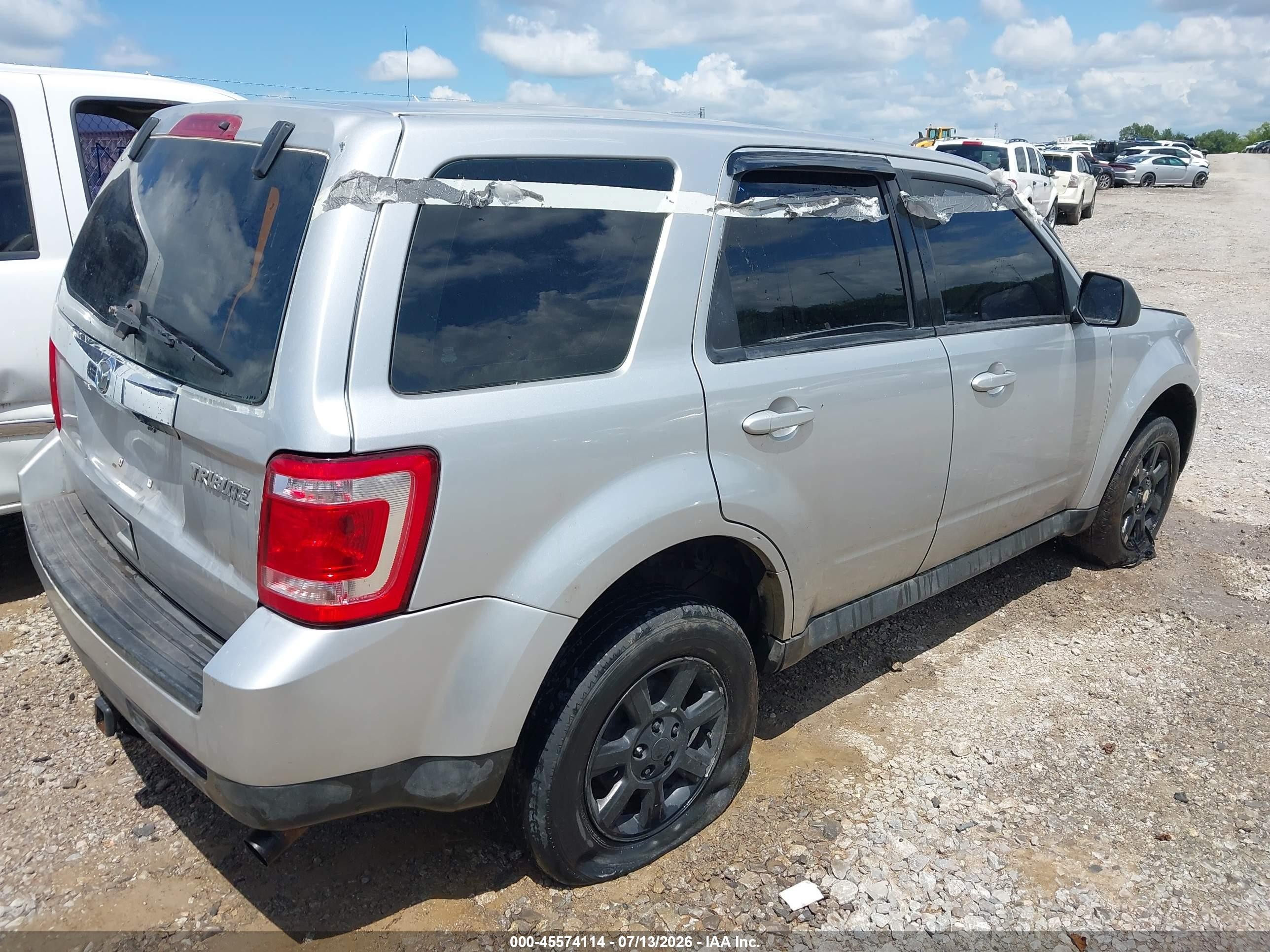 2010 Mazda Tribute Sport Silver vin: 4F2CY0C79AKM00059