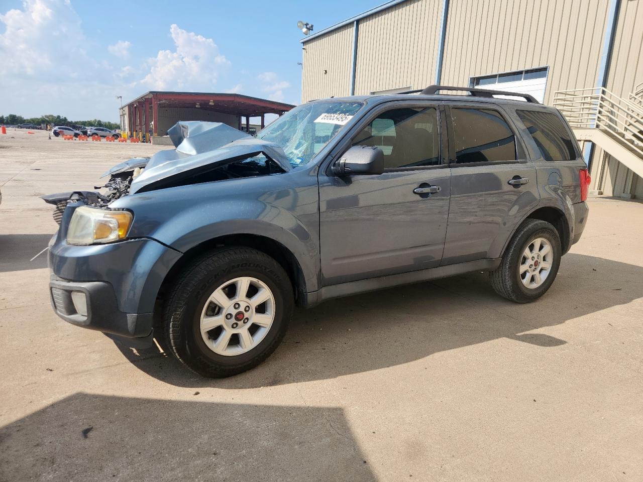 2011 Mazda Tribute I Blue vin: 4F2CY0C79BKM00869