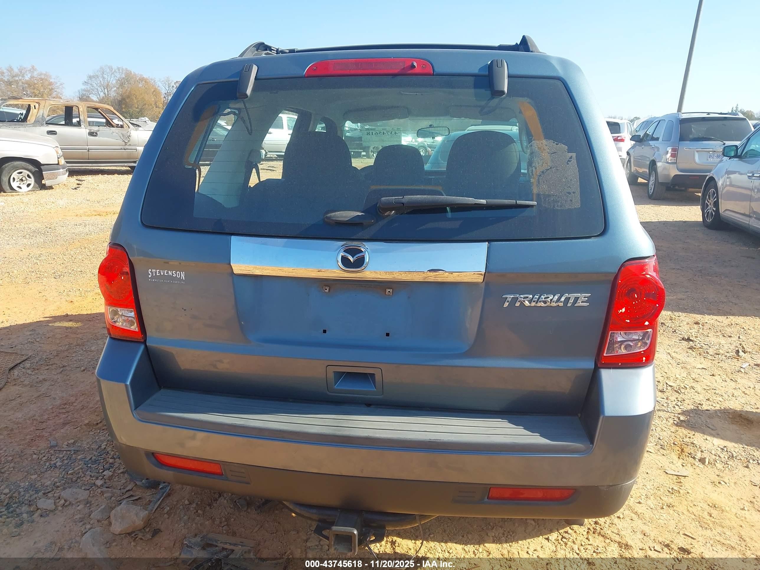 2011 Mazda Tribute I Sport Gray vin: 4F2CY0C79BKM03304