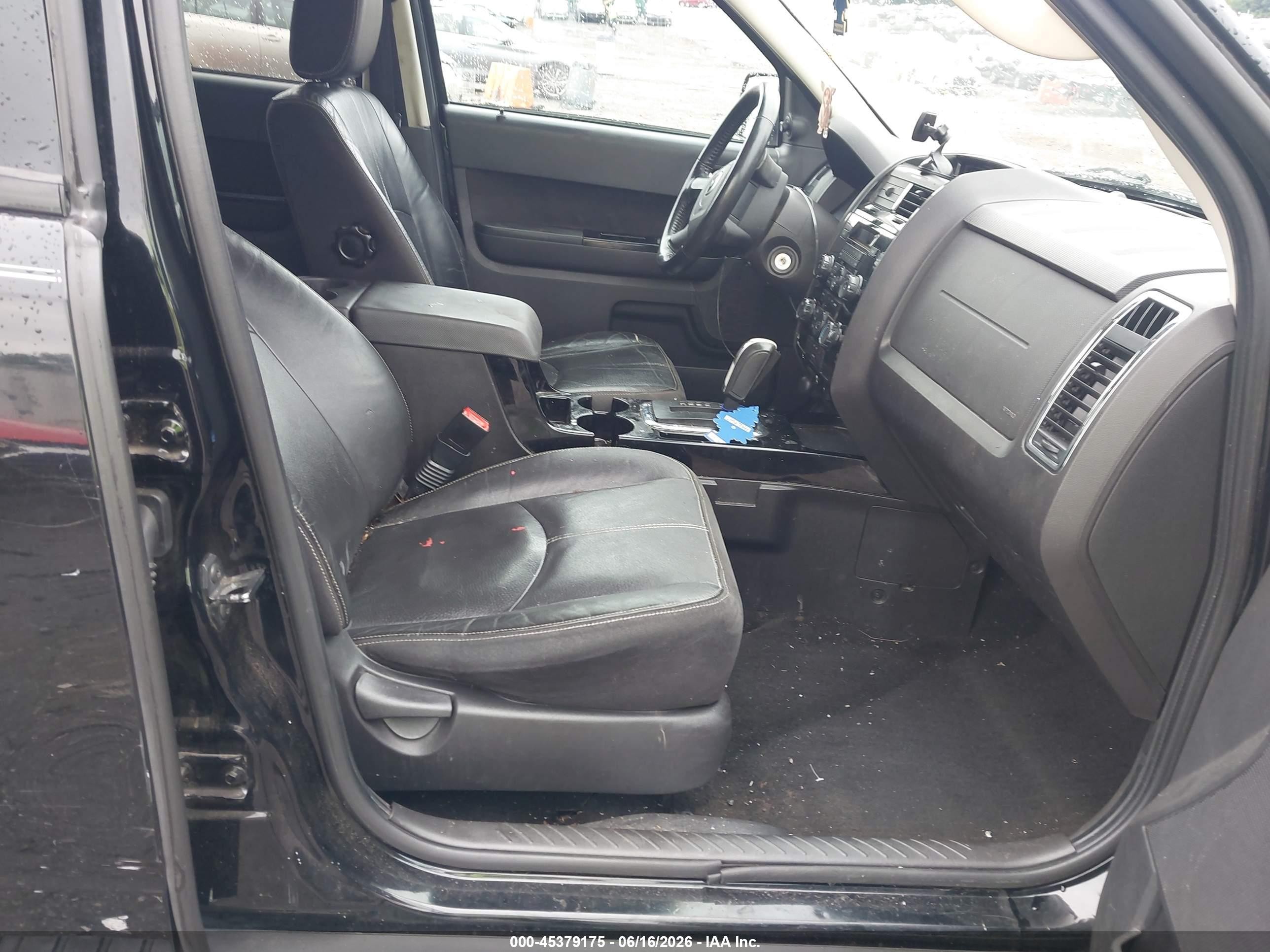2010 Mazda Tribute I Grand Touring Black vin: 4F2CY0C7XAKM01561