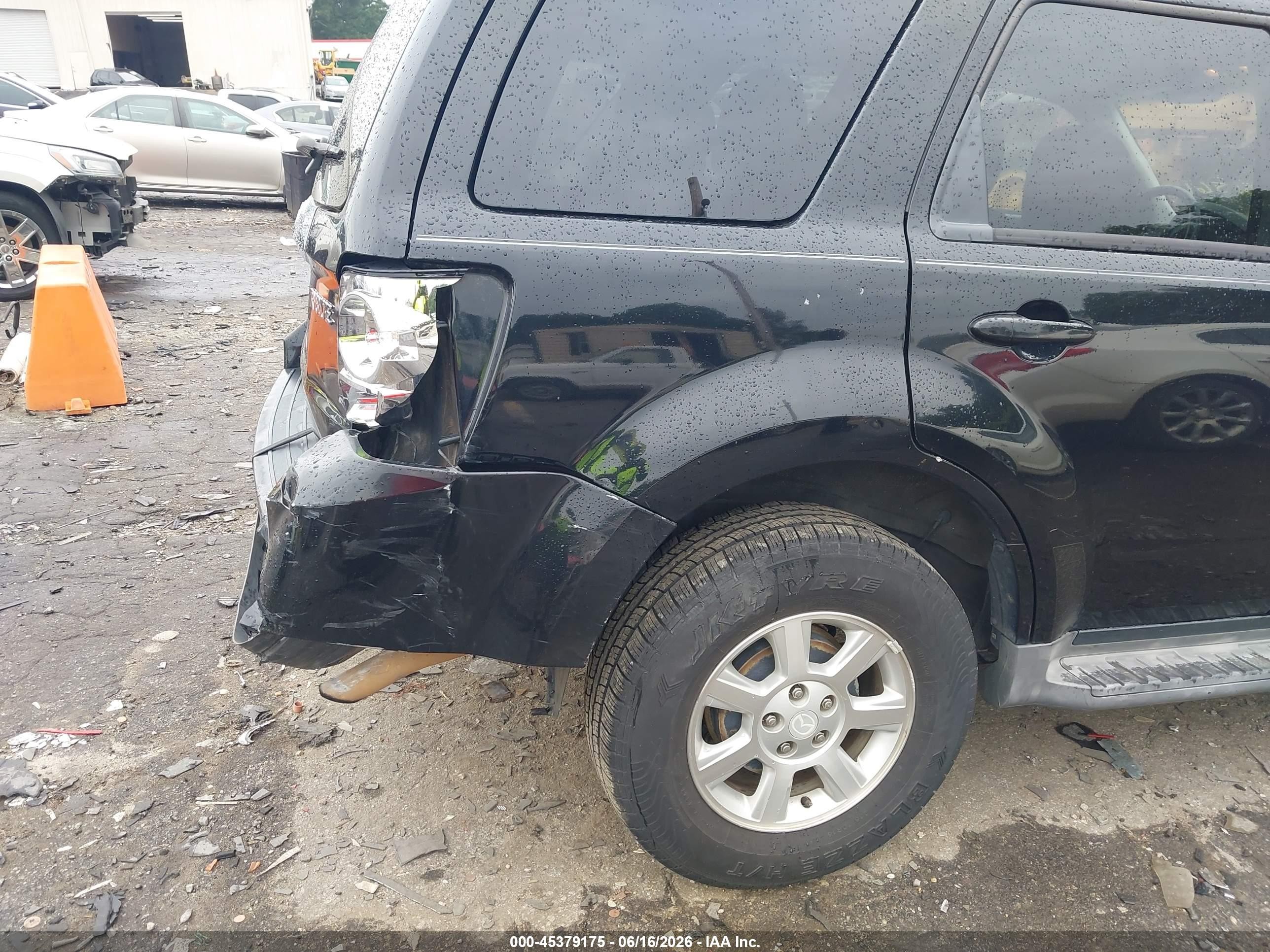 2010 Mazda Tribute I Grand Touring Black vin: 4F2CY0C7XAKM01561