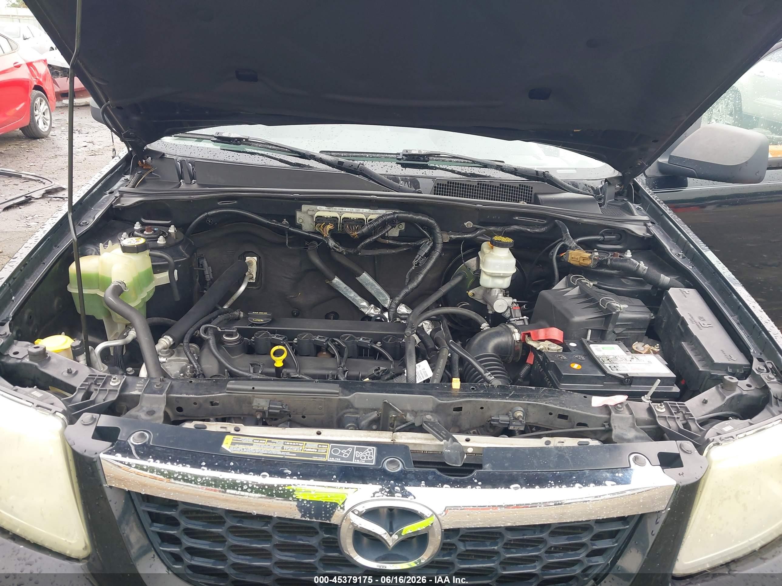 2010 Mazda Tribute I Grand Touring Black vin: 4F2CY0C7XAKM01561