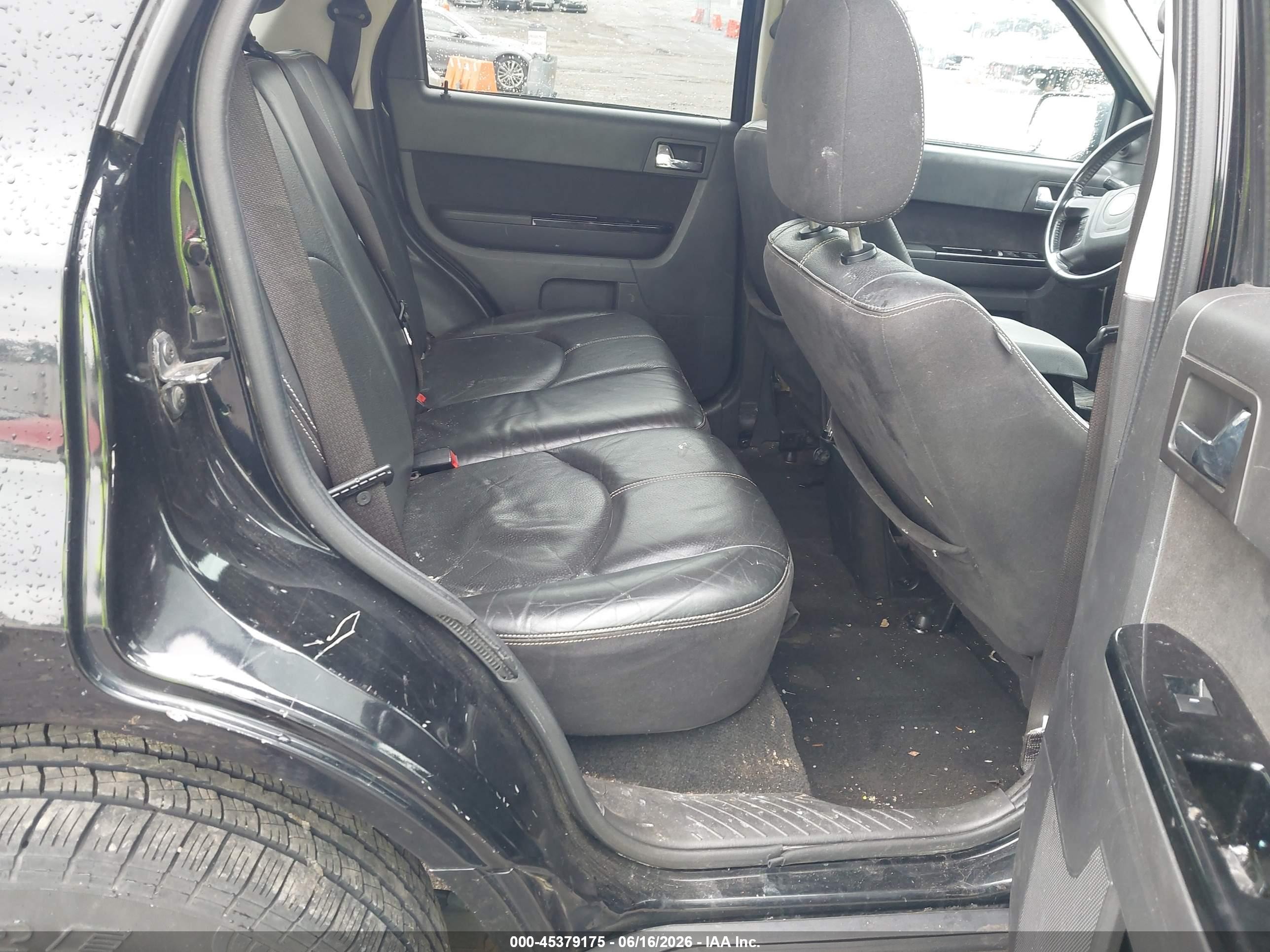 2010 Mazda Tribute I Grand Touring Black vin: 4F2CY0C7XAKM01561