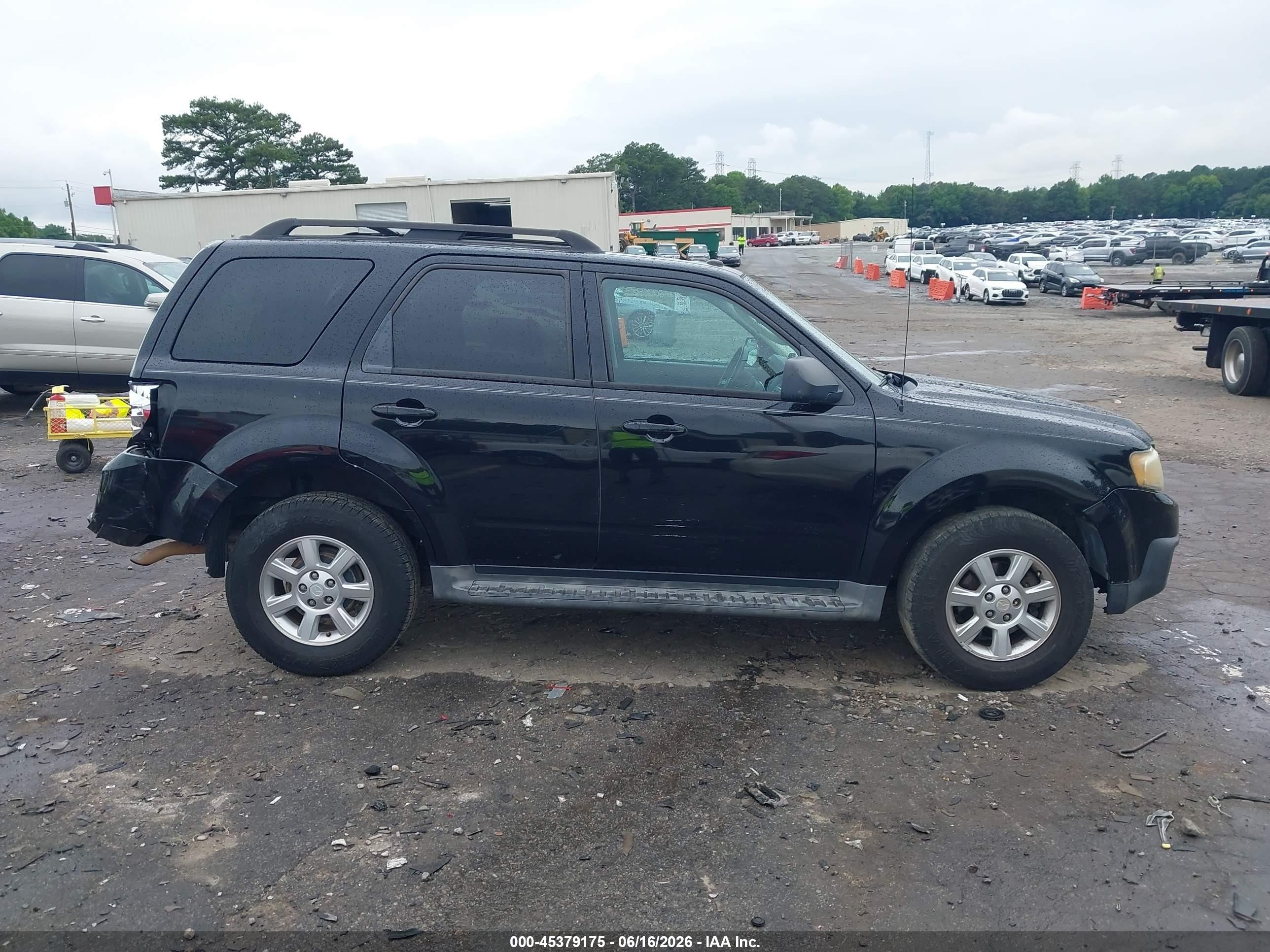 2010 Mazda Tribute I Grand Touring Black vin: 4F2CY0C7XAKM01561