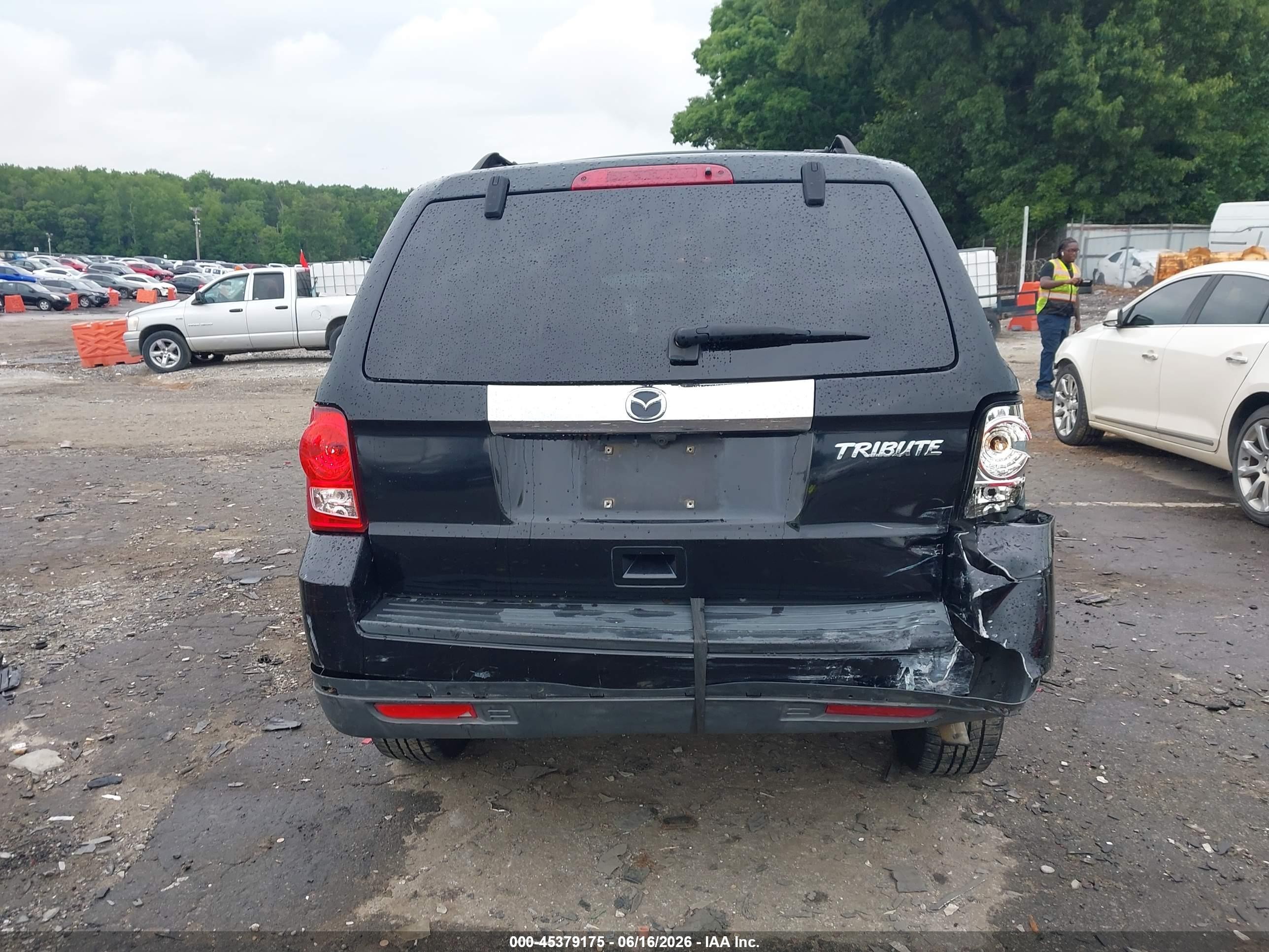 2010 Mazda Tribute I Grand Touring Black vin: 4F2CY0C7XAKM01561
