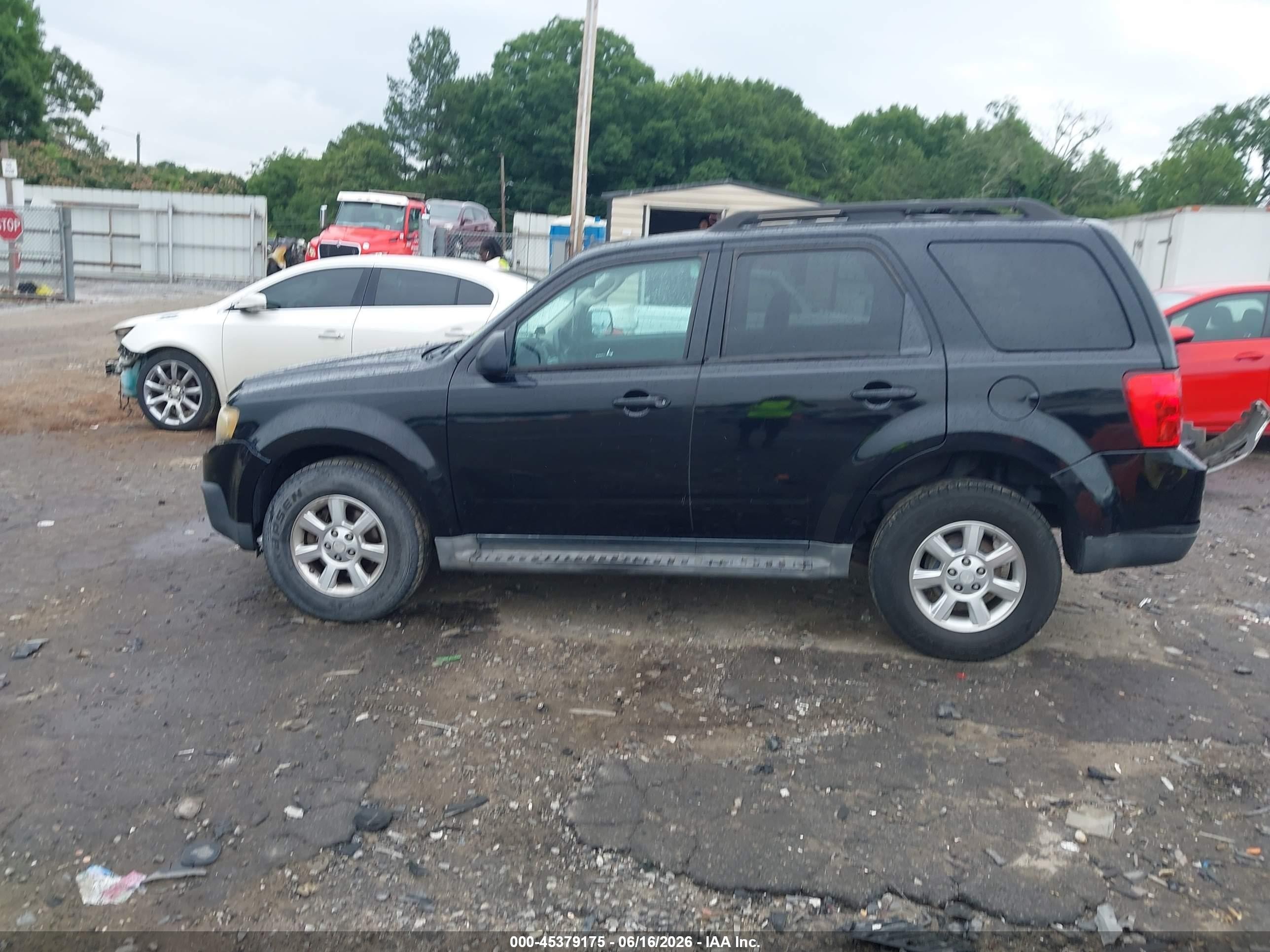 2010 Mazda Tribute I Grand Touring Black vin: 4F2CY0C7XAKM01561