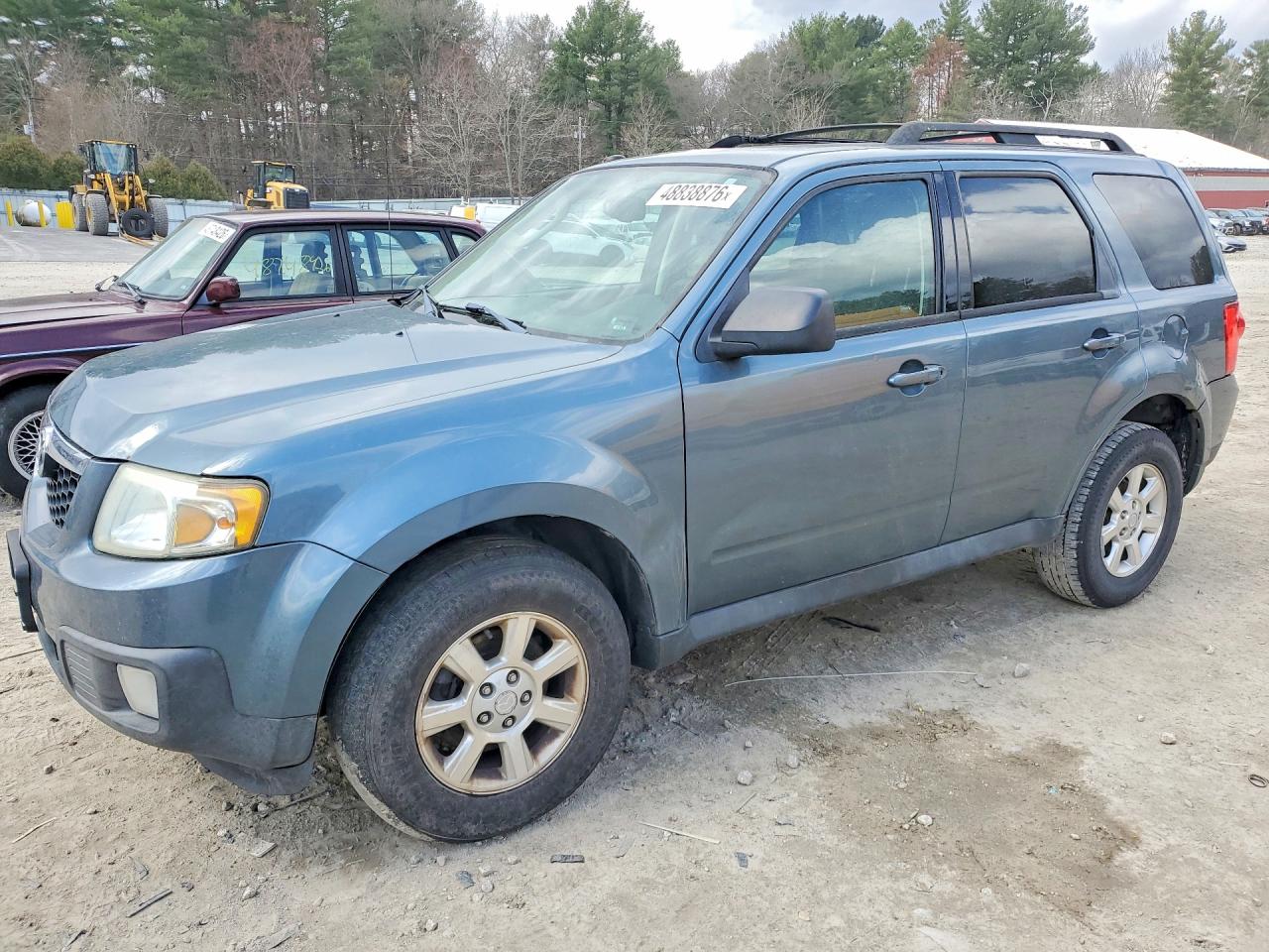 2011 Mazda Tribute I Blue vin: 4F2CY9C70BKM04801