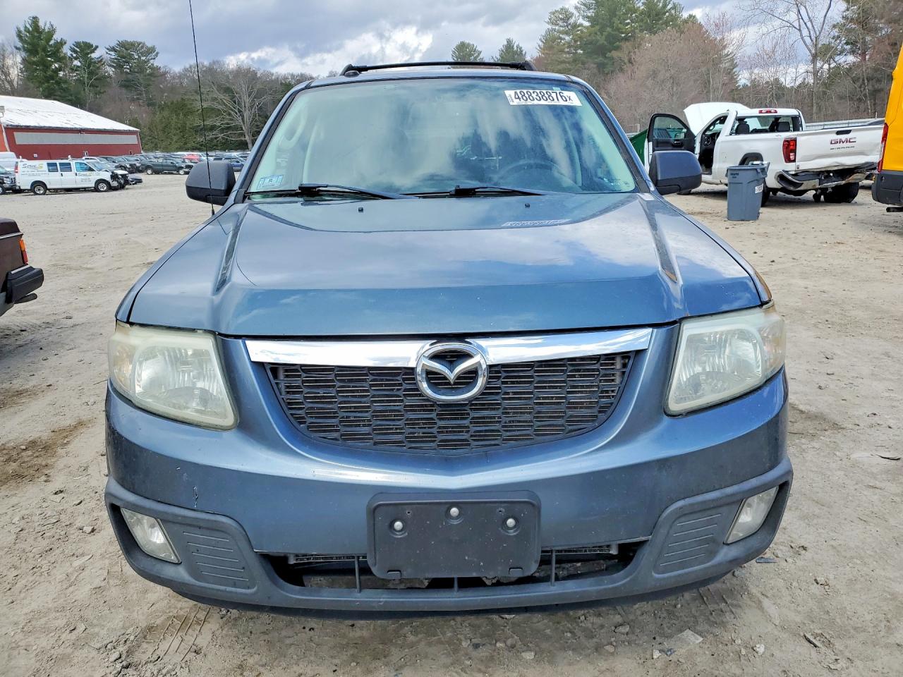2011 Mazda Tribute I Blue vin: 4F2CY9C70BKM04801