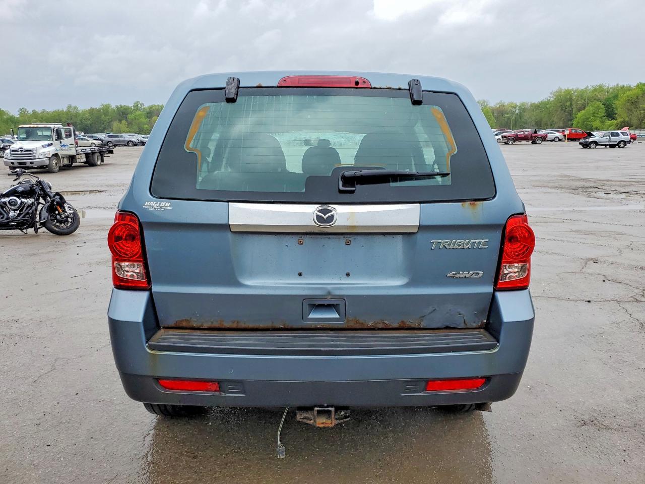 2011 Mazda Tribute I Blue vin: 4F2CY9C73BKM00743