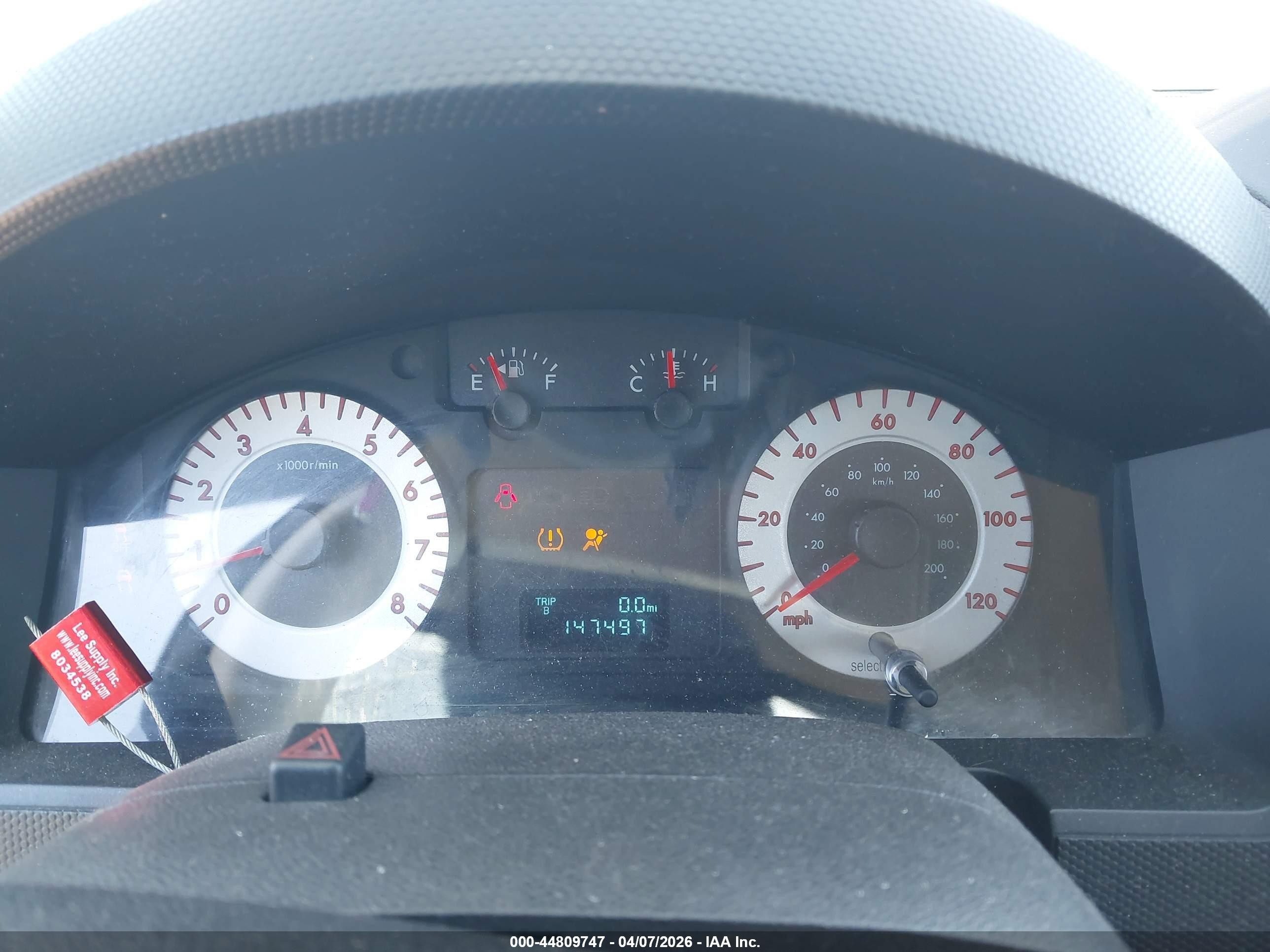 2011 Mazda Tribute   Blue vin: 4F2CY9C74BKM07457