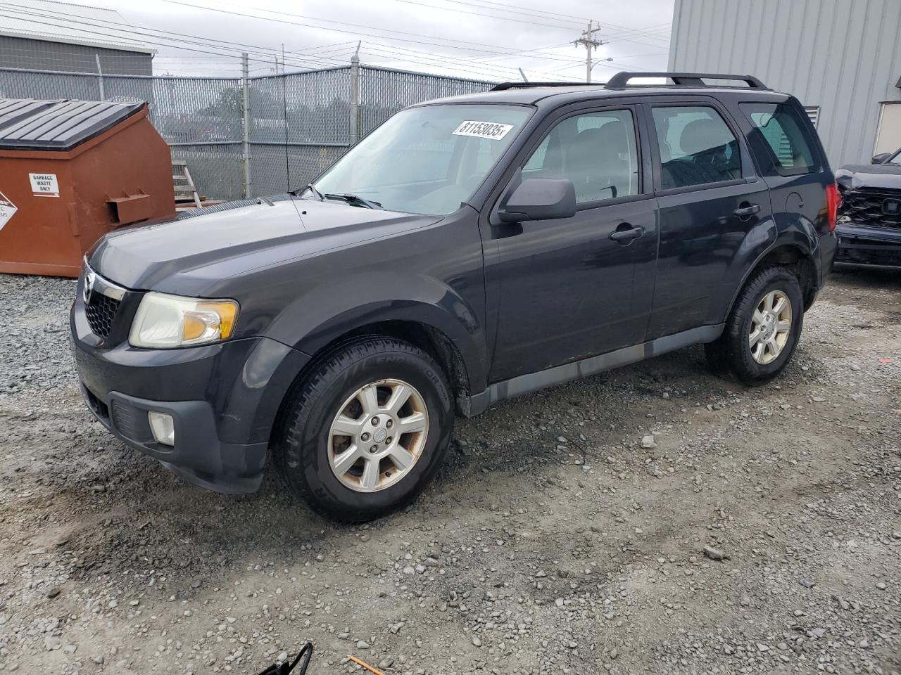2011 Mazda Tribute I Black vin: 4F2CY9C76BKM02678
